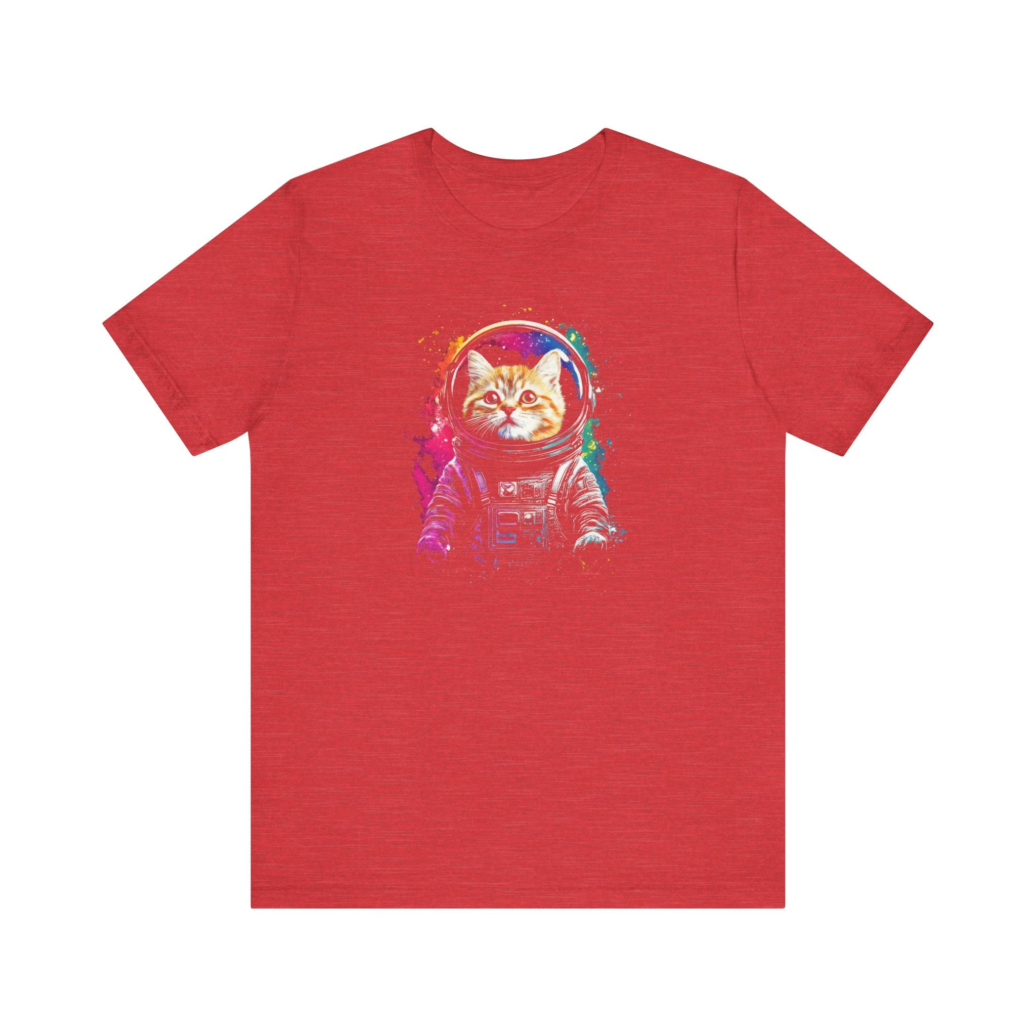 Space Cat Astronaut T-Shirt