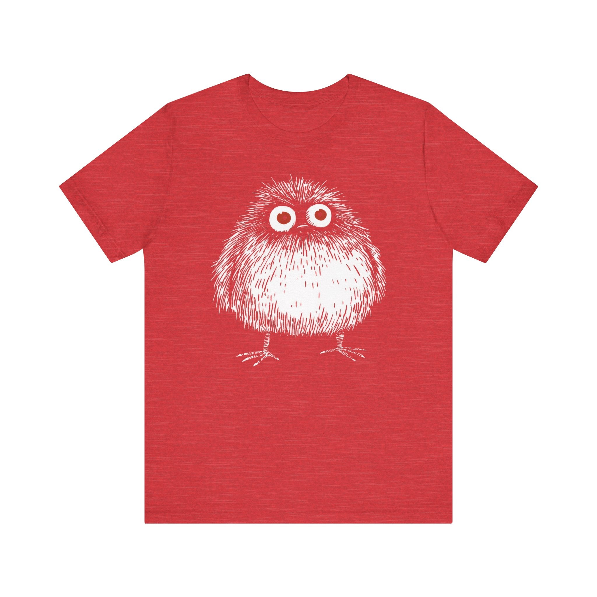 Wide-Eyed Fluffy Creature Graphic Tee
