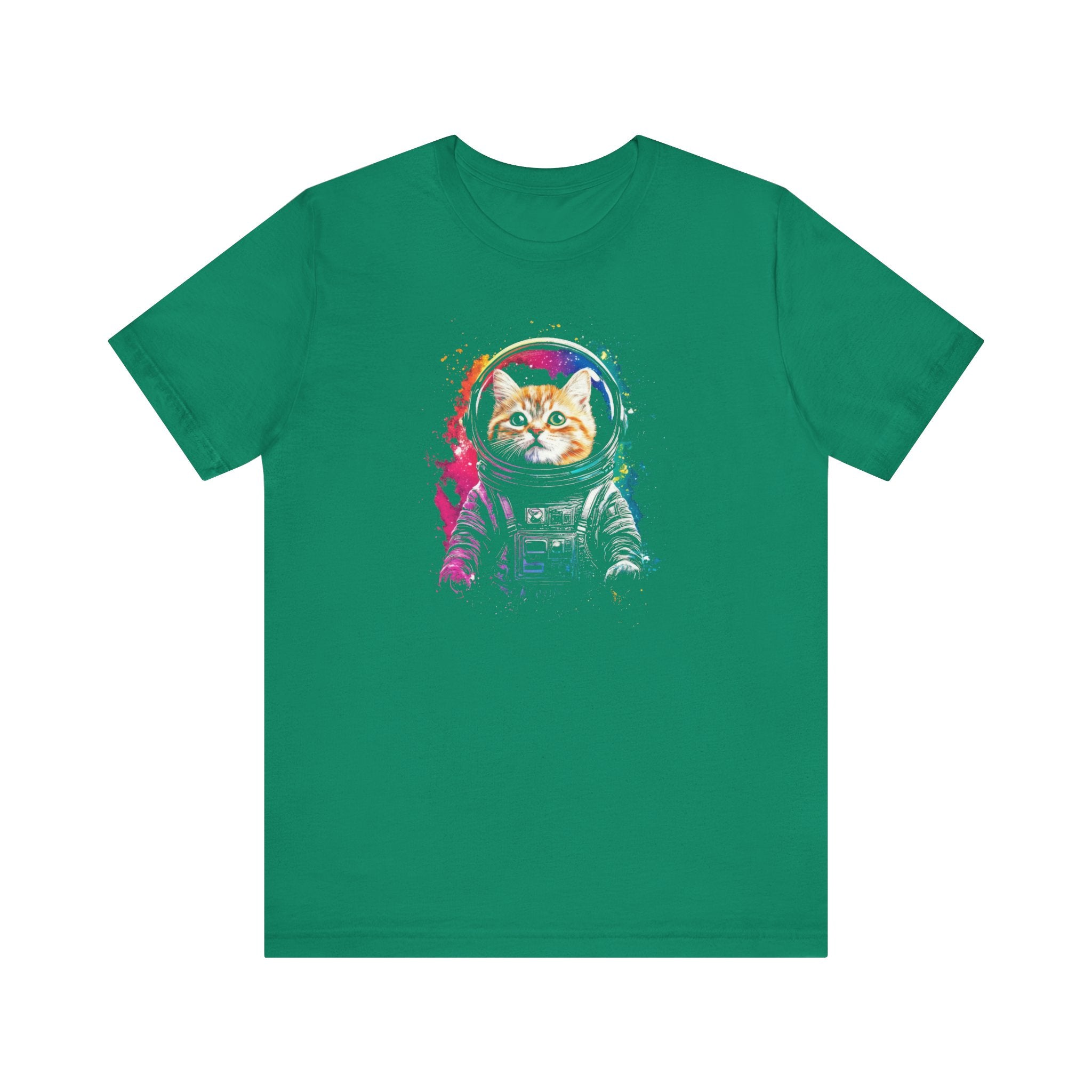 Space Cat Astronaut T-Shirt