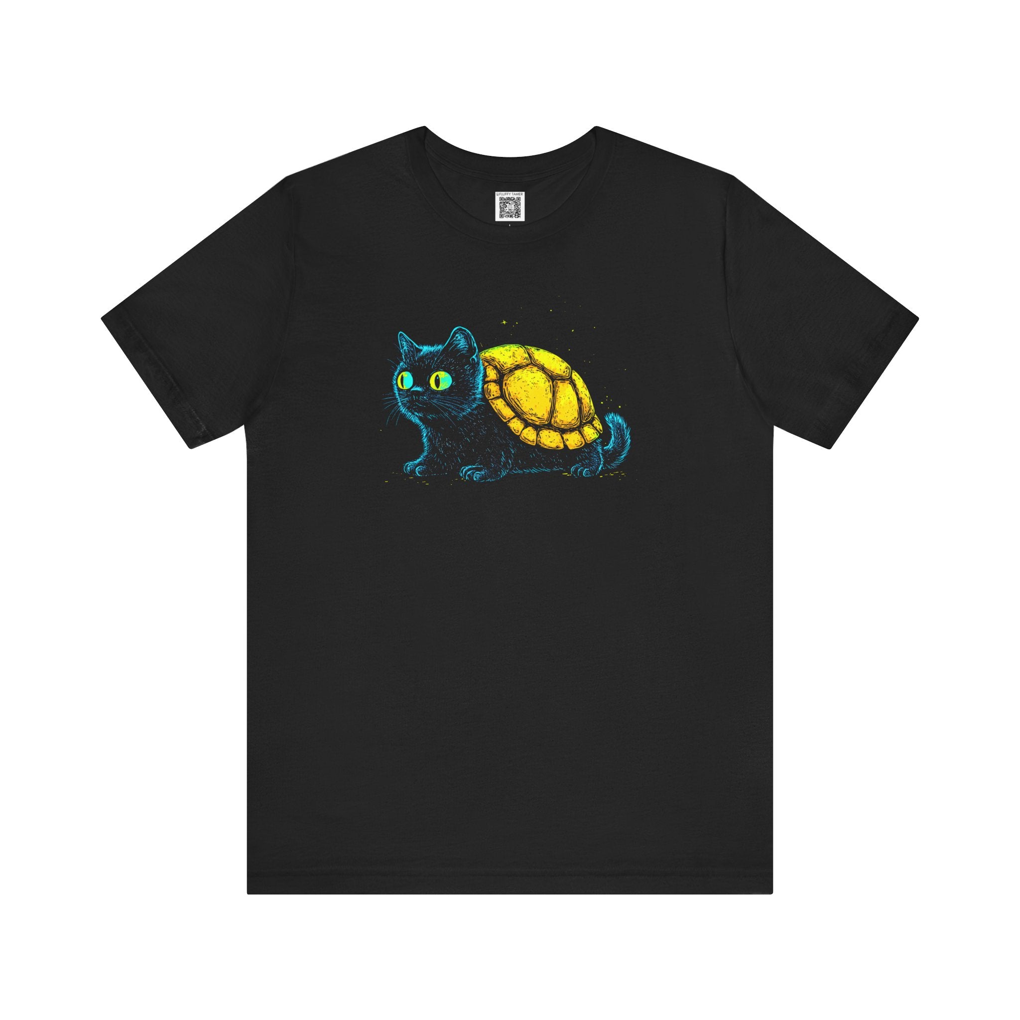 Whimsical Cat-Turtle T-Shirt