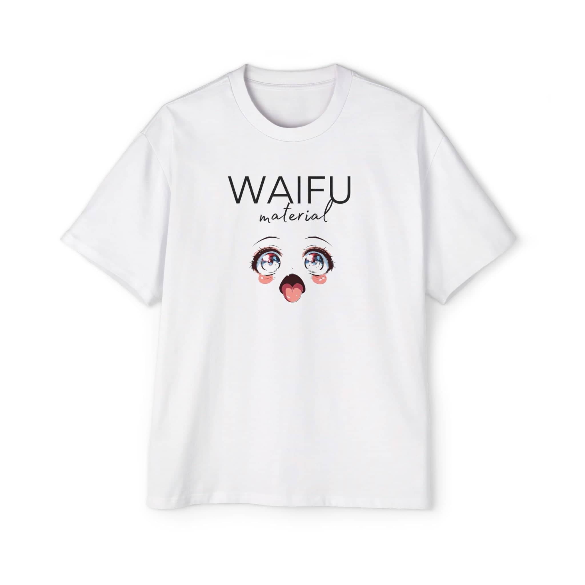 Kawaii Waifu Material Heavy Oversized Tee