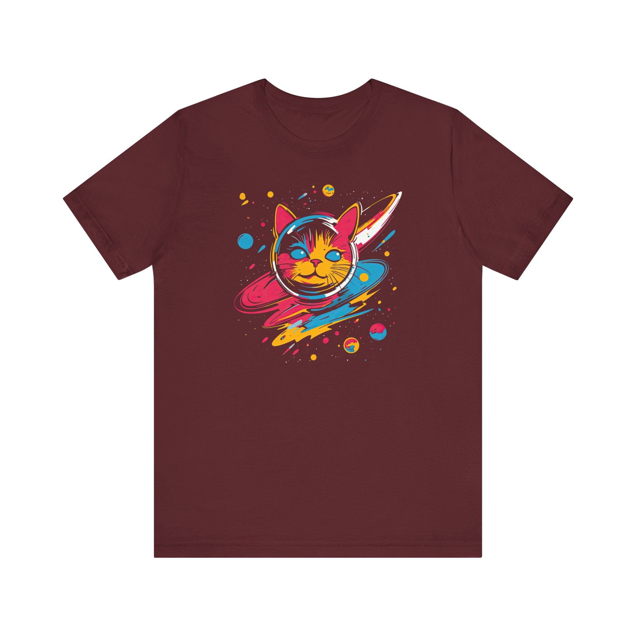 Cosmic Cat Orbit T-Shirt