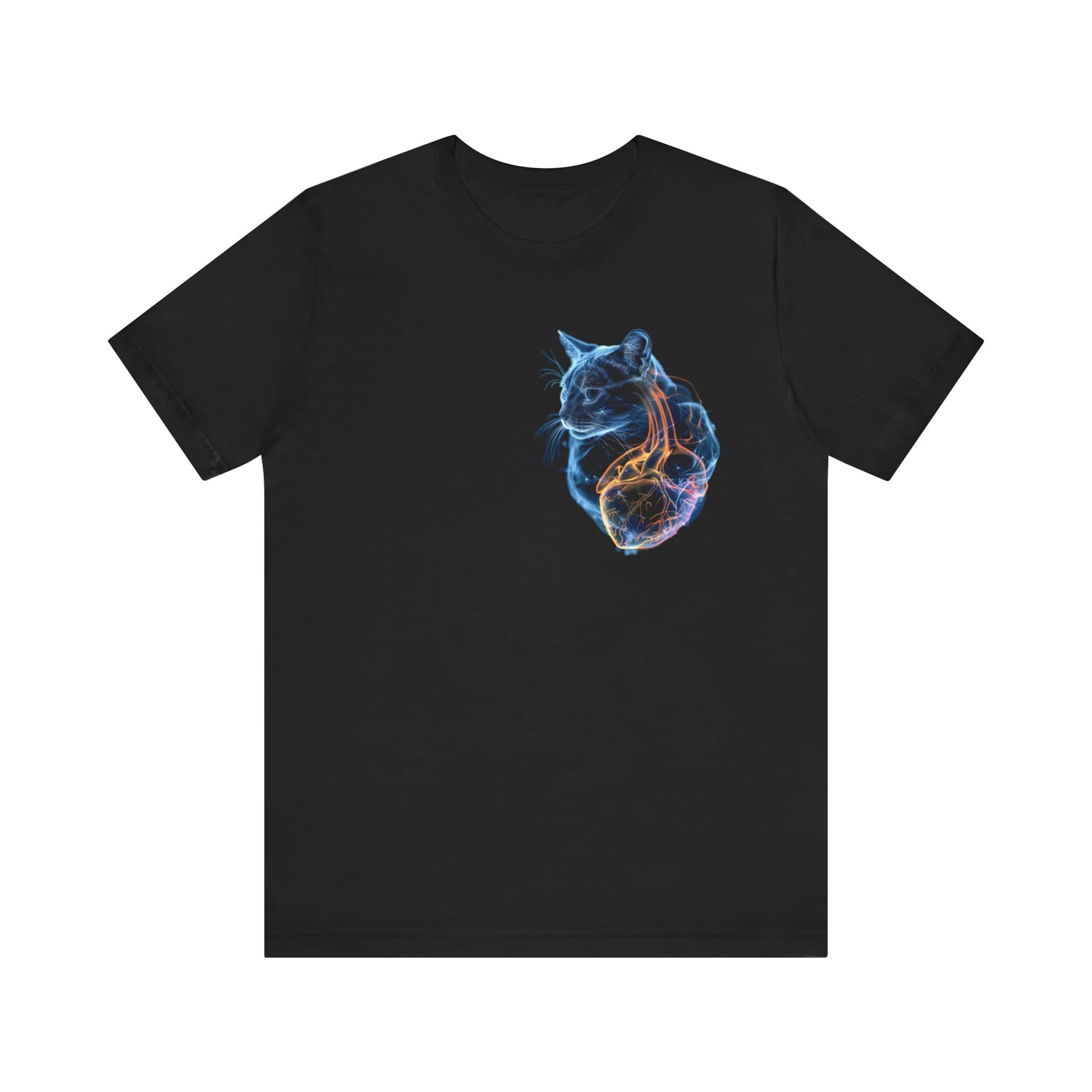 My Cat IS My Heart Unisex Jersey Short Sleeve Tee