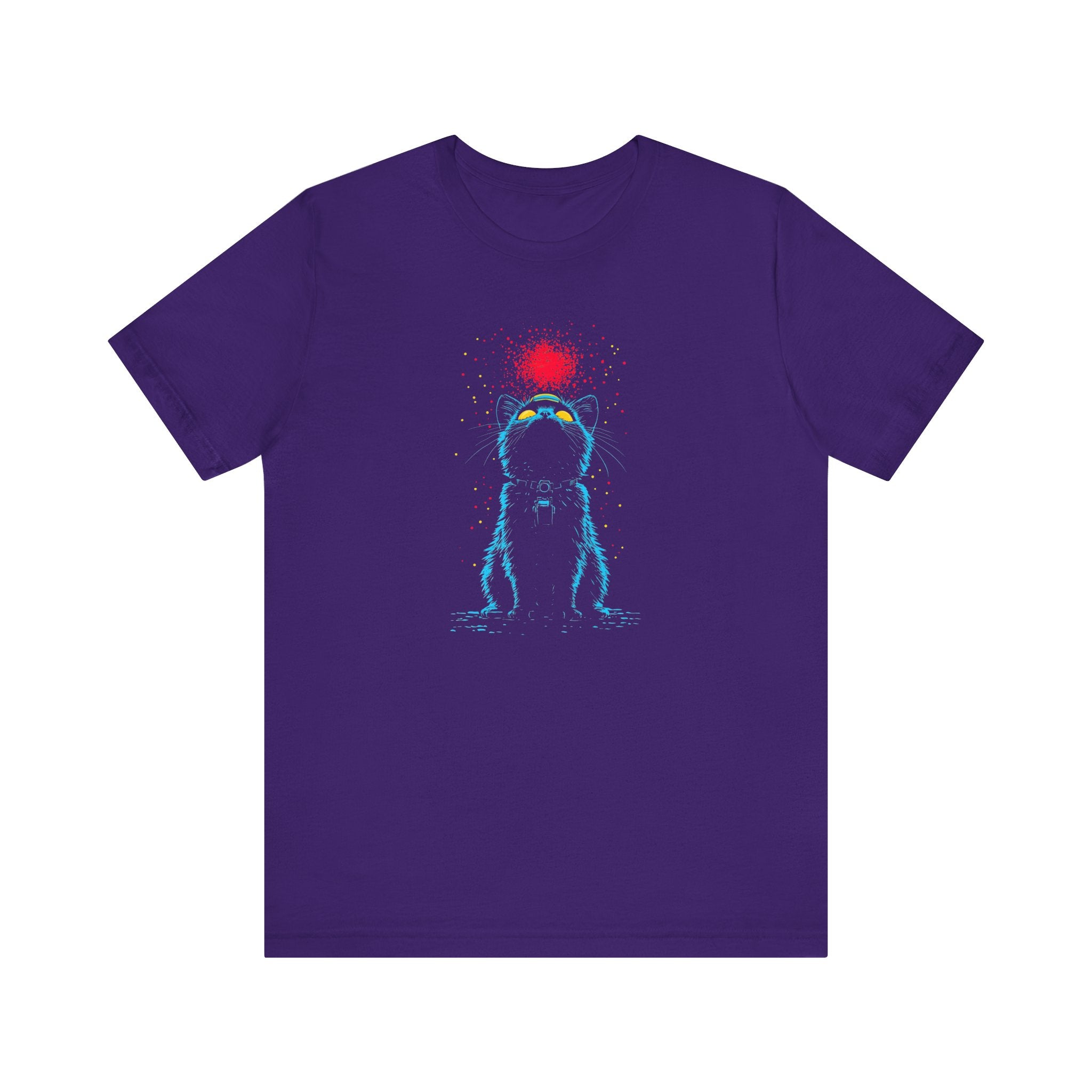 Mystic Cat Glow T-Shirt