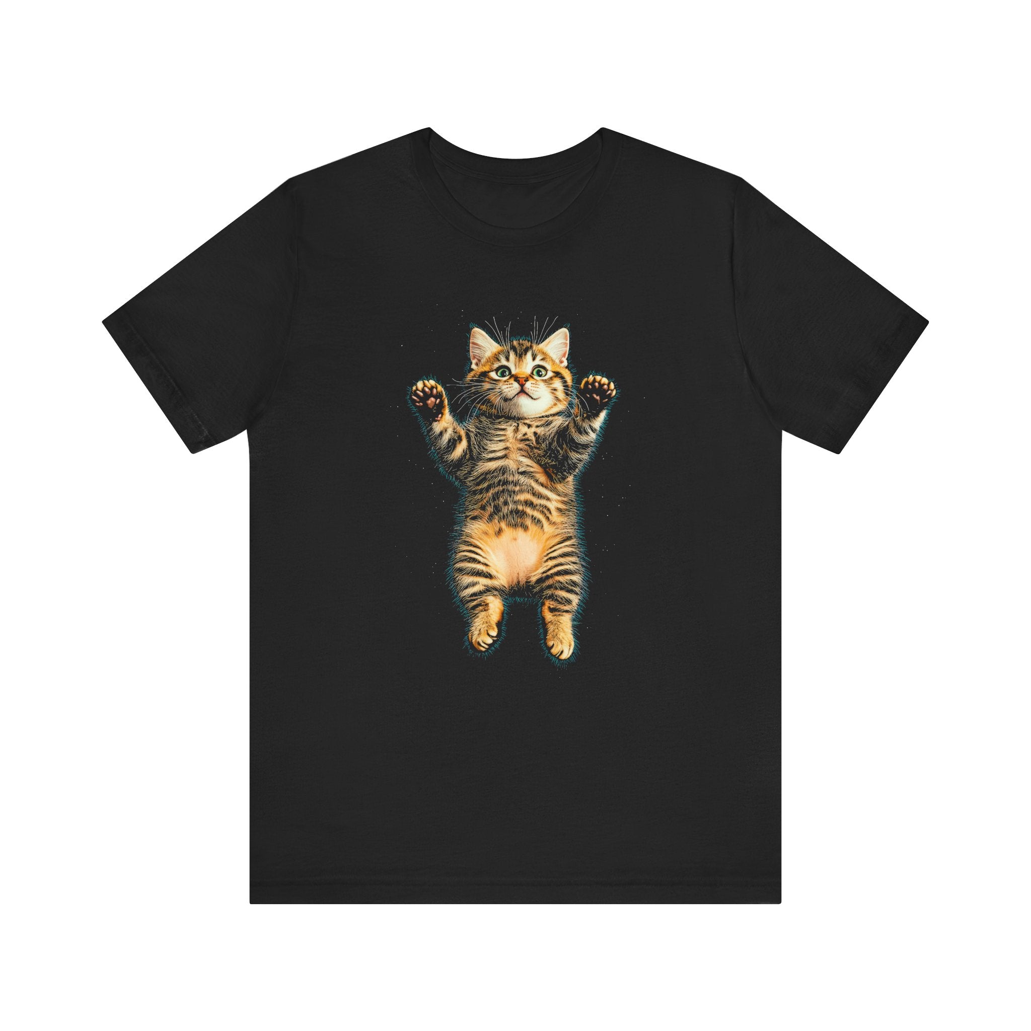 Playful Cat Graphic Tee