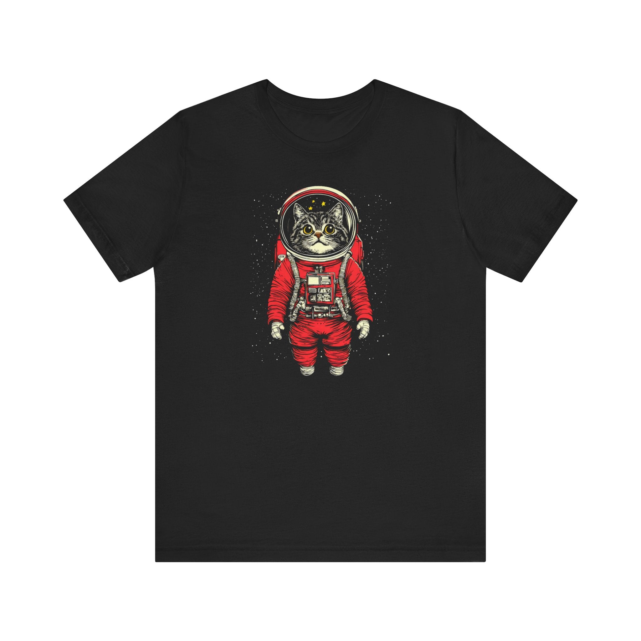 Red Spacesuit Cat T-Shirt