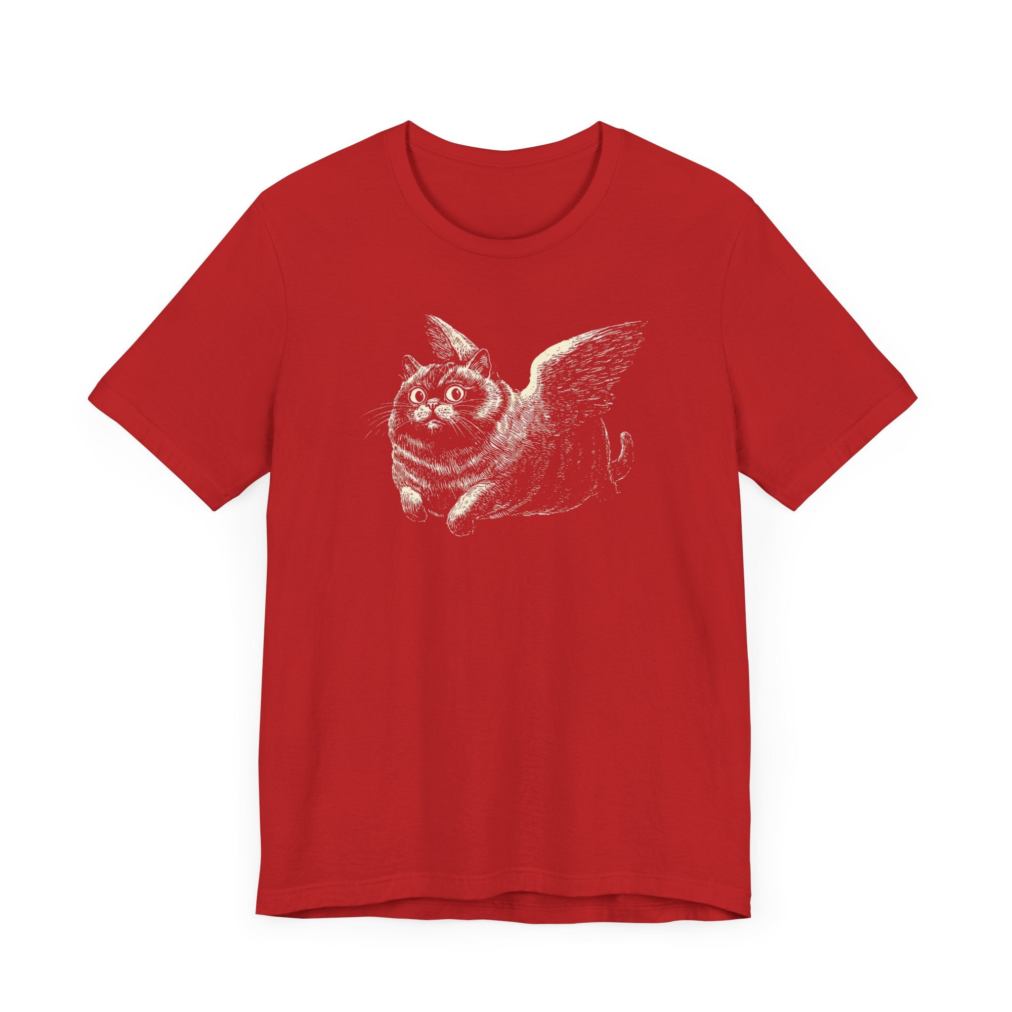 Flying Cat Graphic Tee