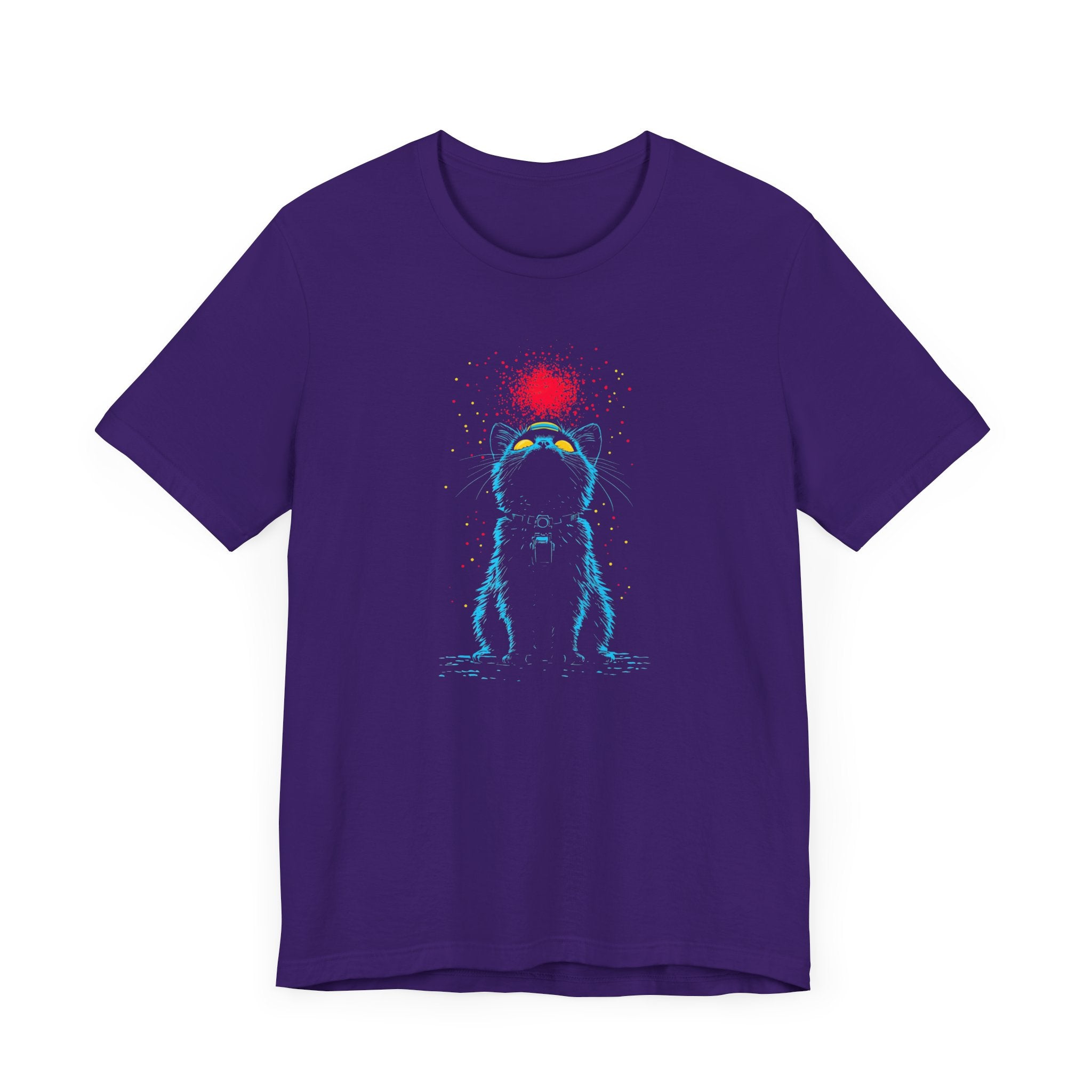 Mystic Cat Glow T-Shirt