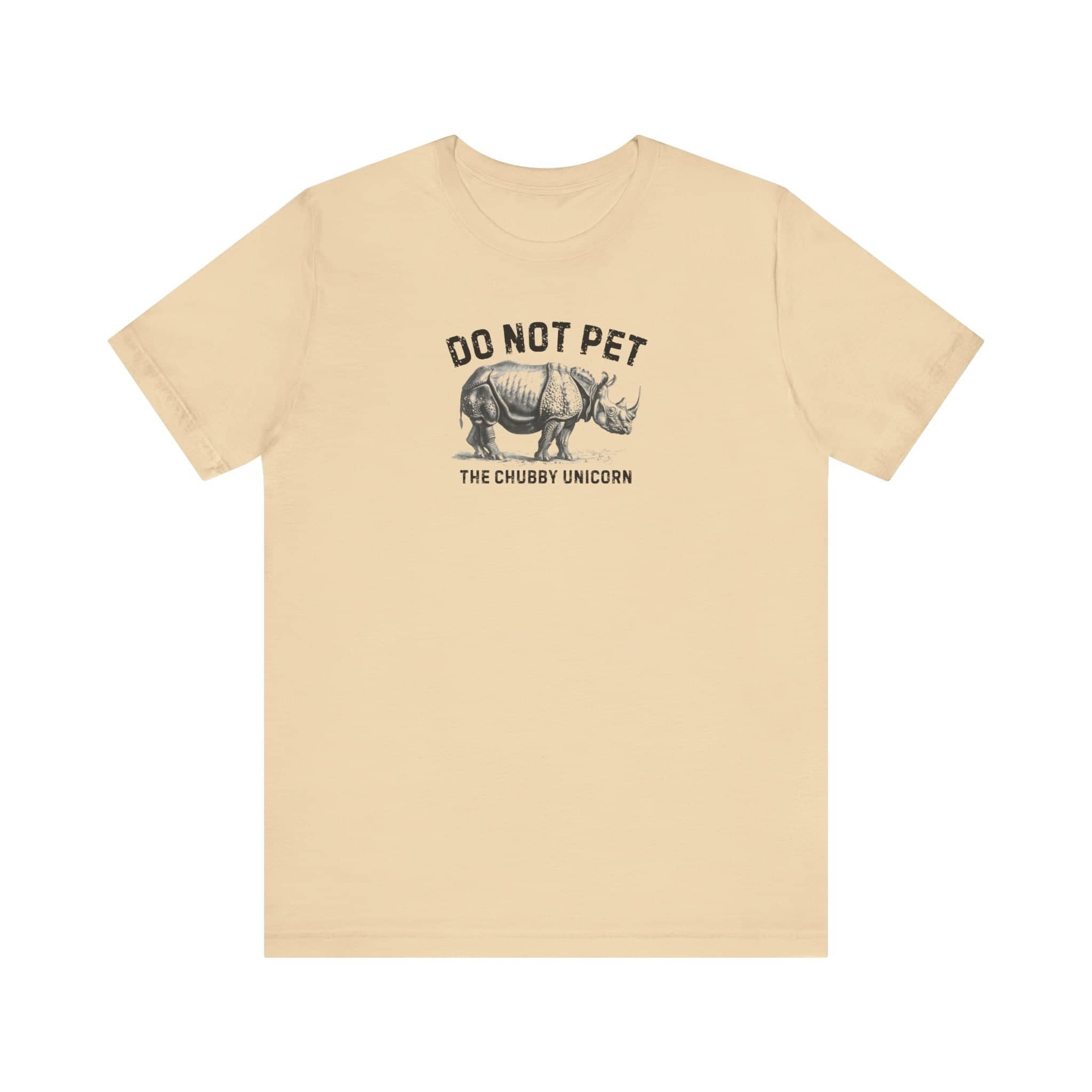 Do Not Pet The Chubby Unicorn Shirt Funny Rhino Lover Tee (XS to 5XL Edition)