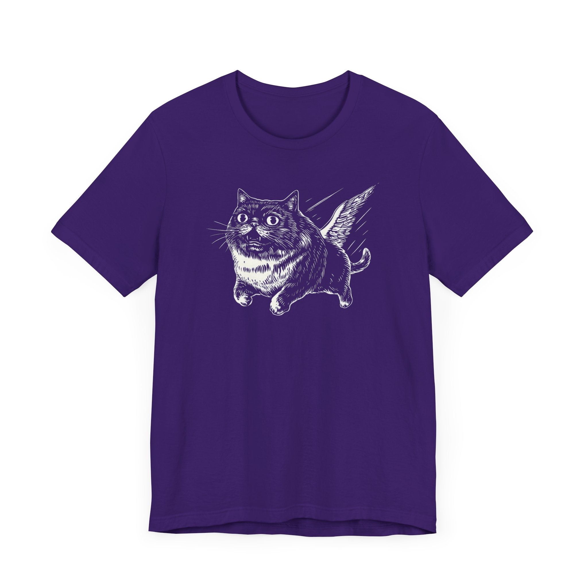 Flying Cat Graphic Tee
