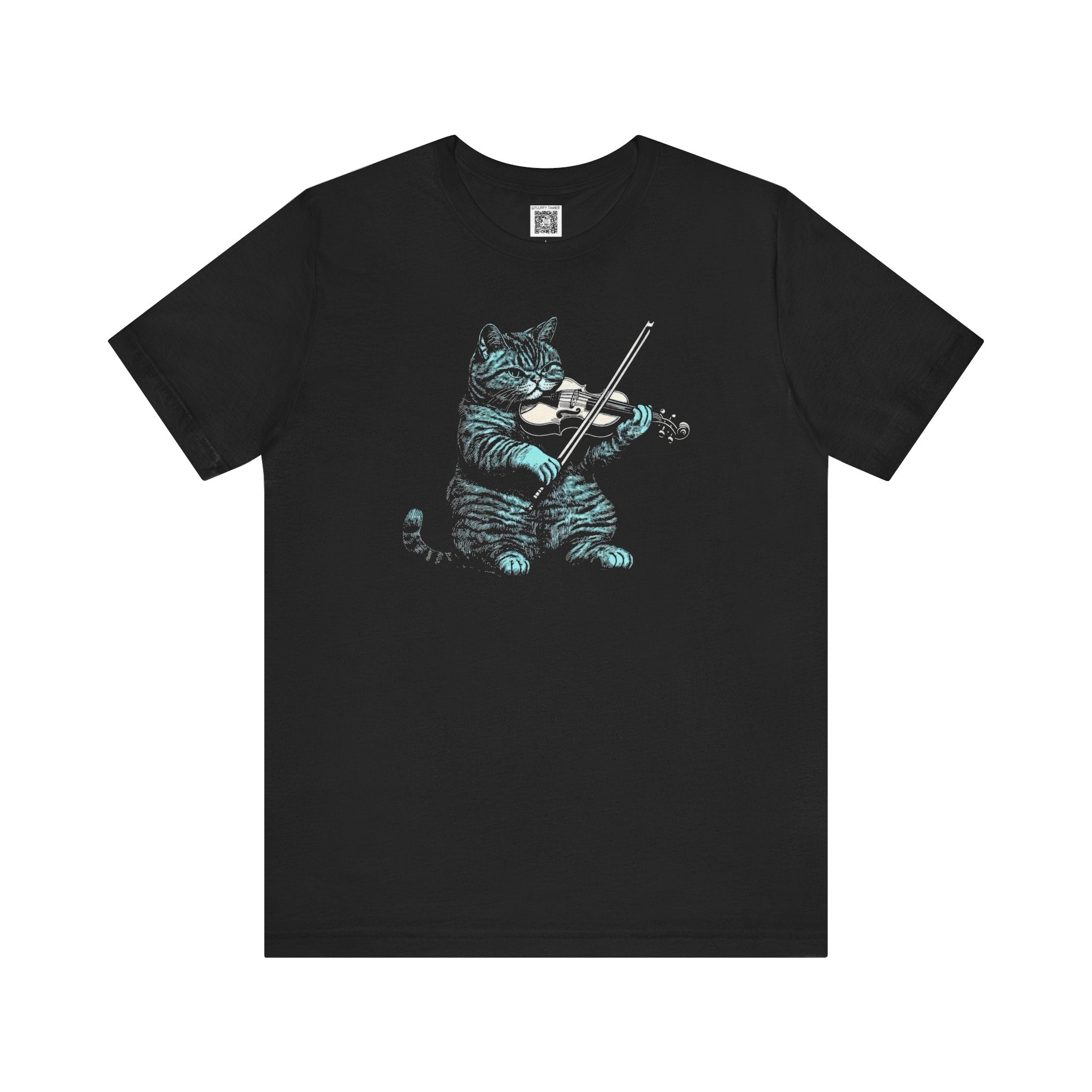 Cat Playing Violin T-Shirt