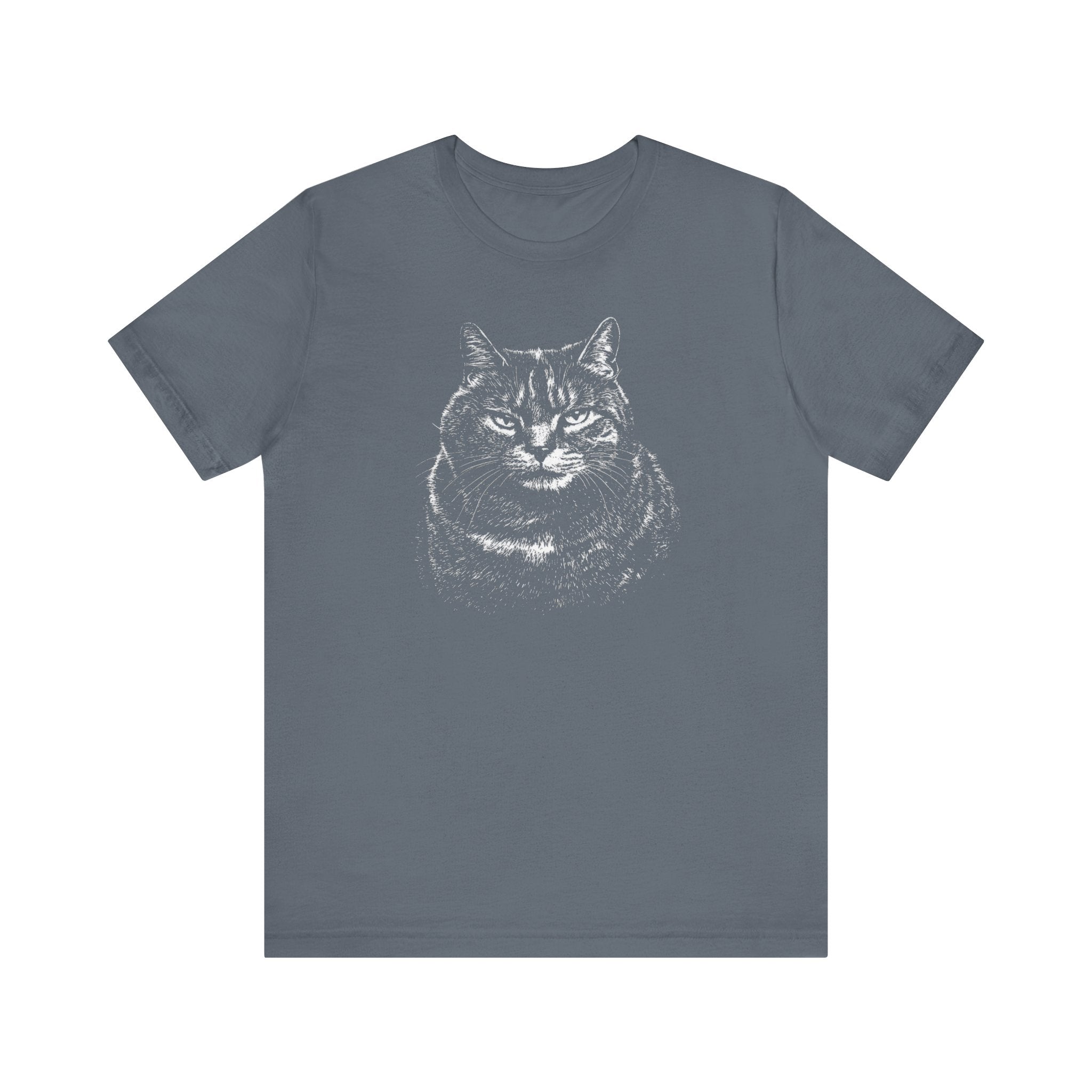 Grumpy Cat Face T-Shirt – Hilarious Cat Lover Tee