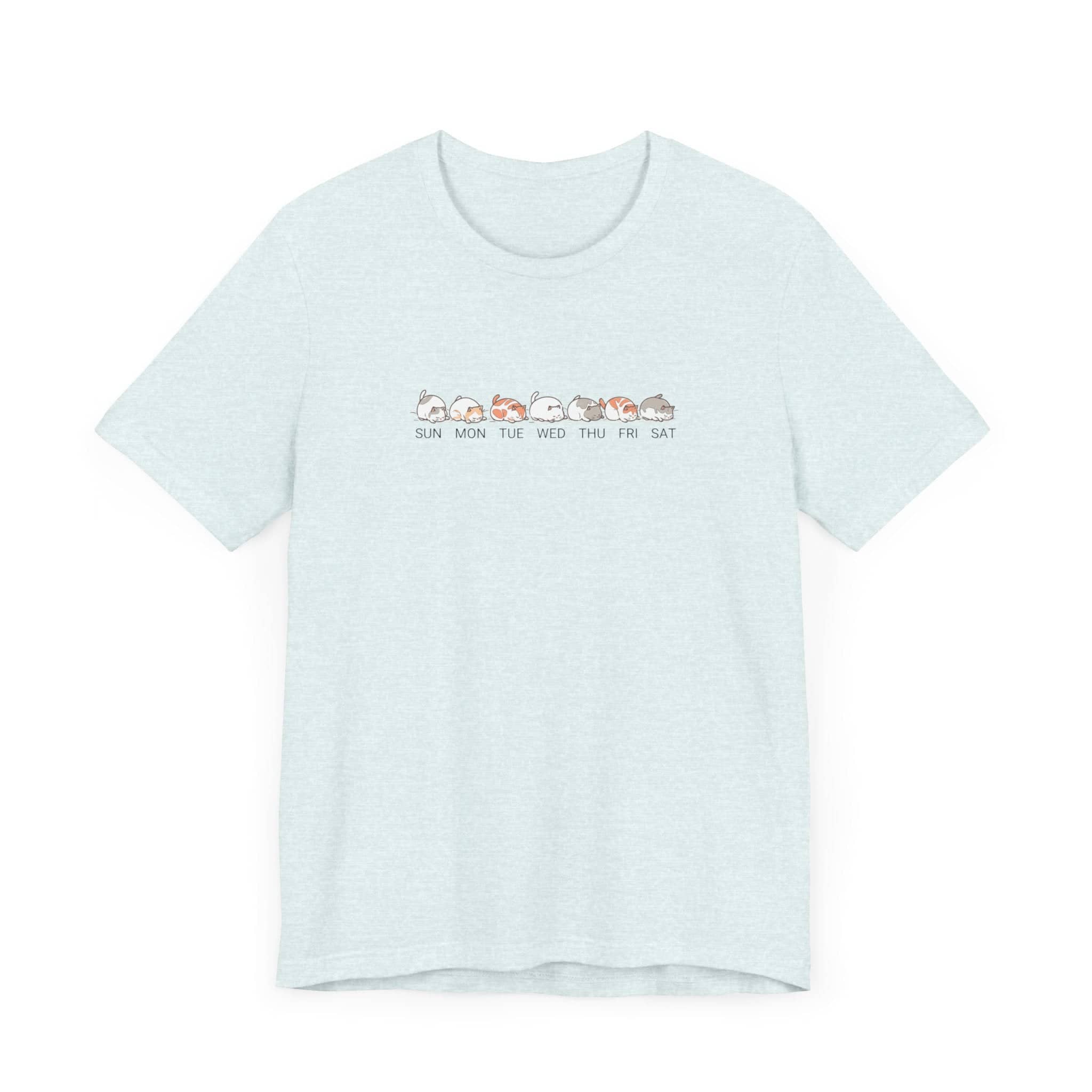 Lazy Cat Week T-Shirt