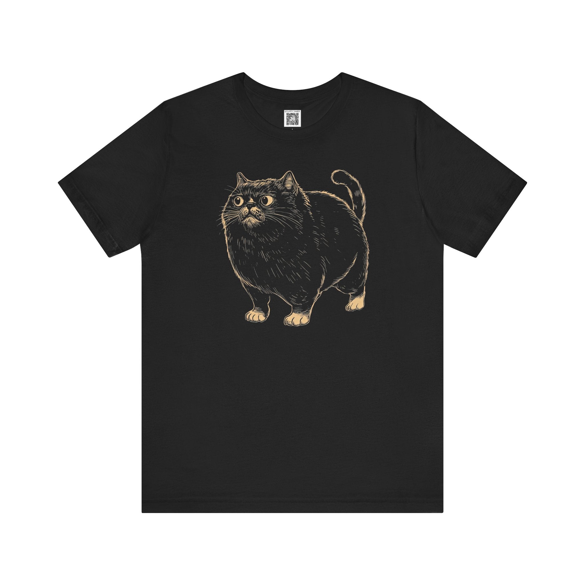 Whimsical Cat Graphic Tee