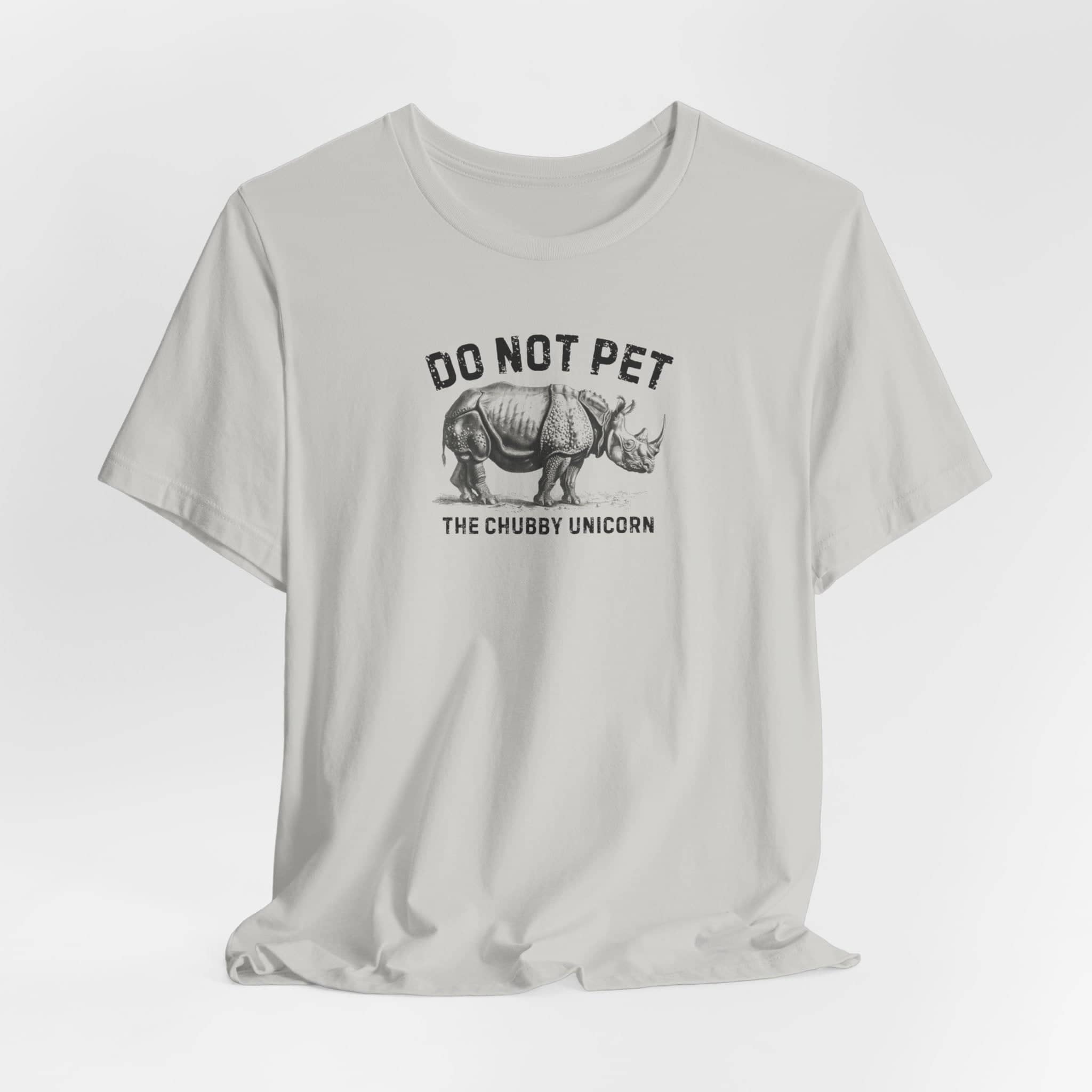 Do Not Pet The Chubby Unicorn Shirt Funny Rhino Lover Tee (XS to 5XL Edition)