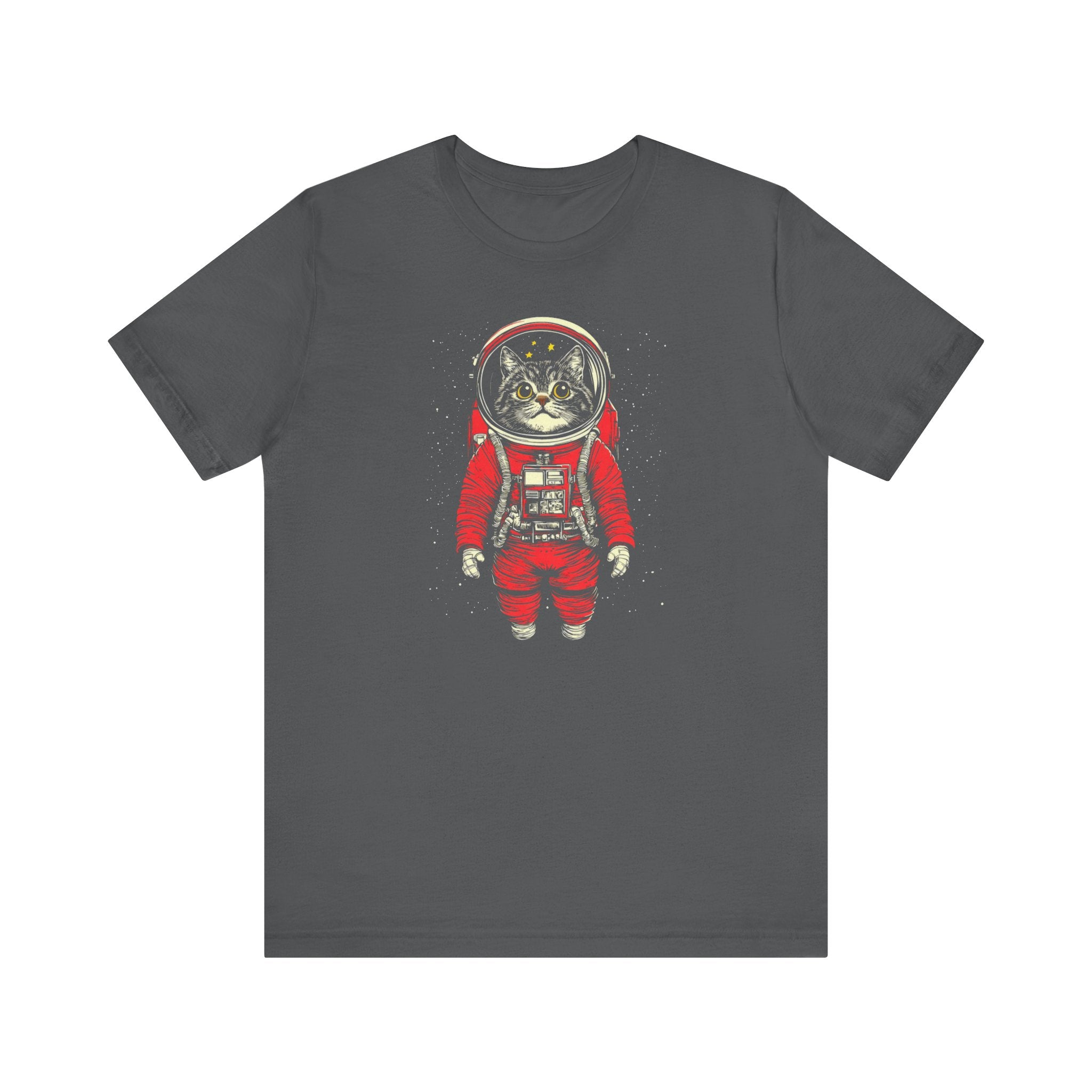 Red Spacesuit Cat T-Shirt
