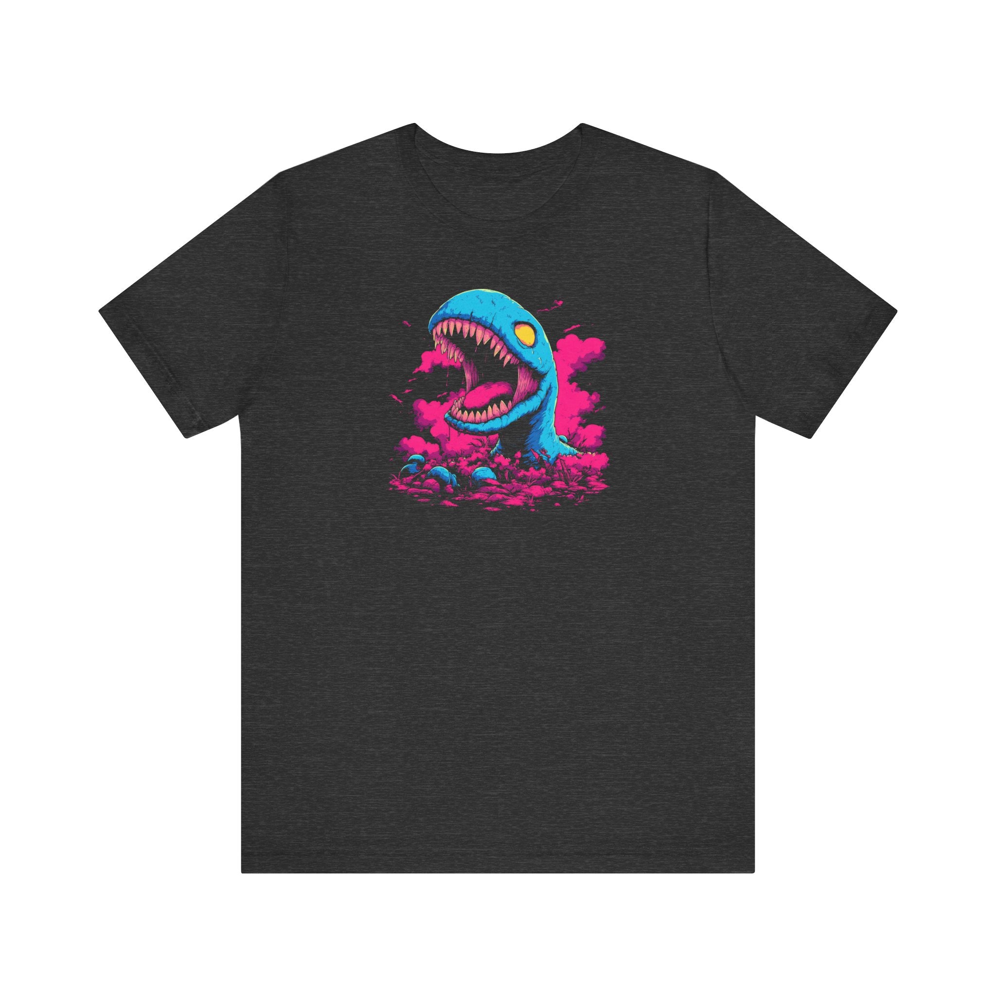 Neon Dino Roar Graphic Tee