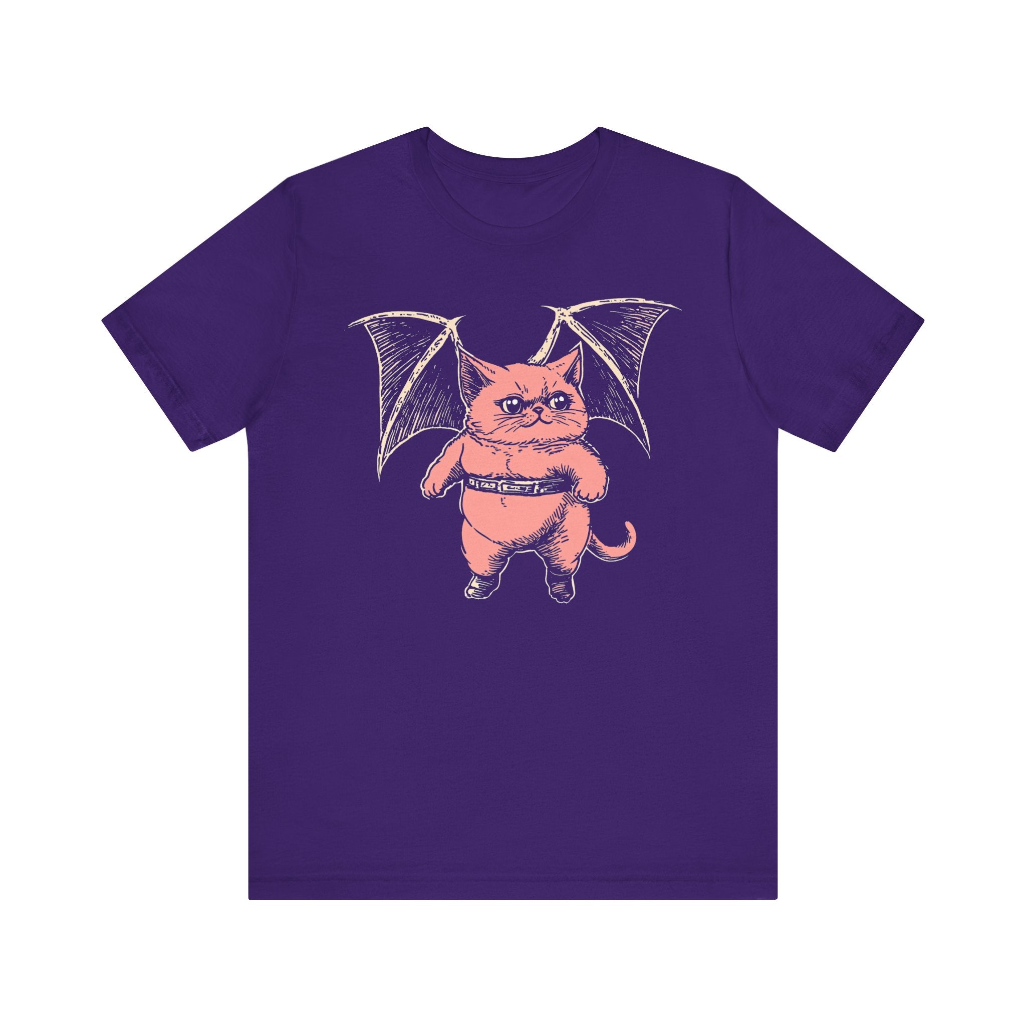 Bat-Winged Cat Graphic Tee