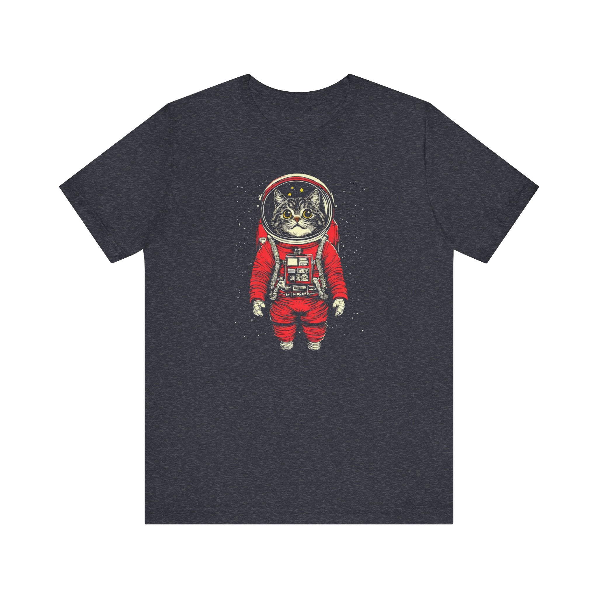 Red Spacesuit Cat T-Shirt