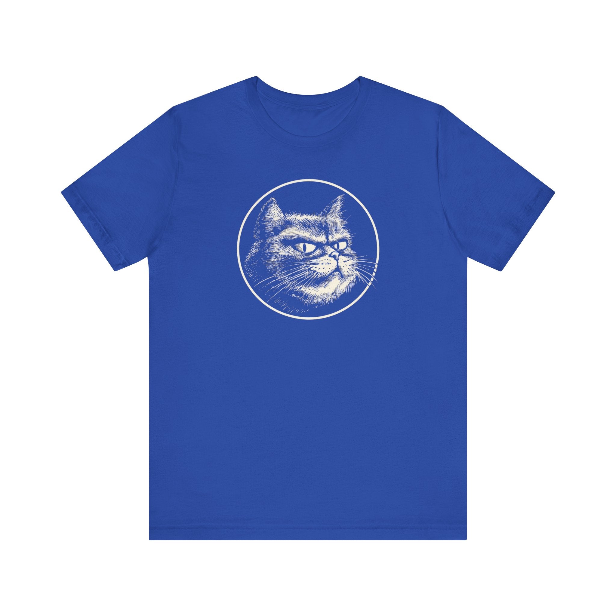 Grumpy Cat Graphic Tee – Vintage Style Cat Lover Shirt