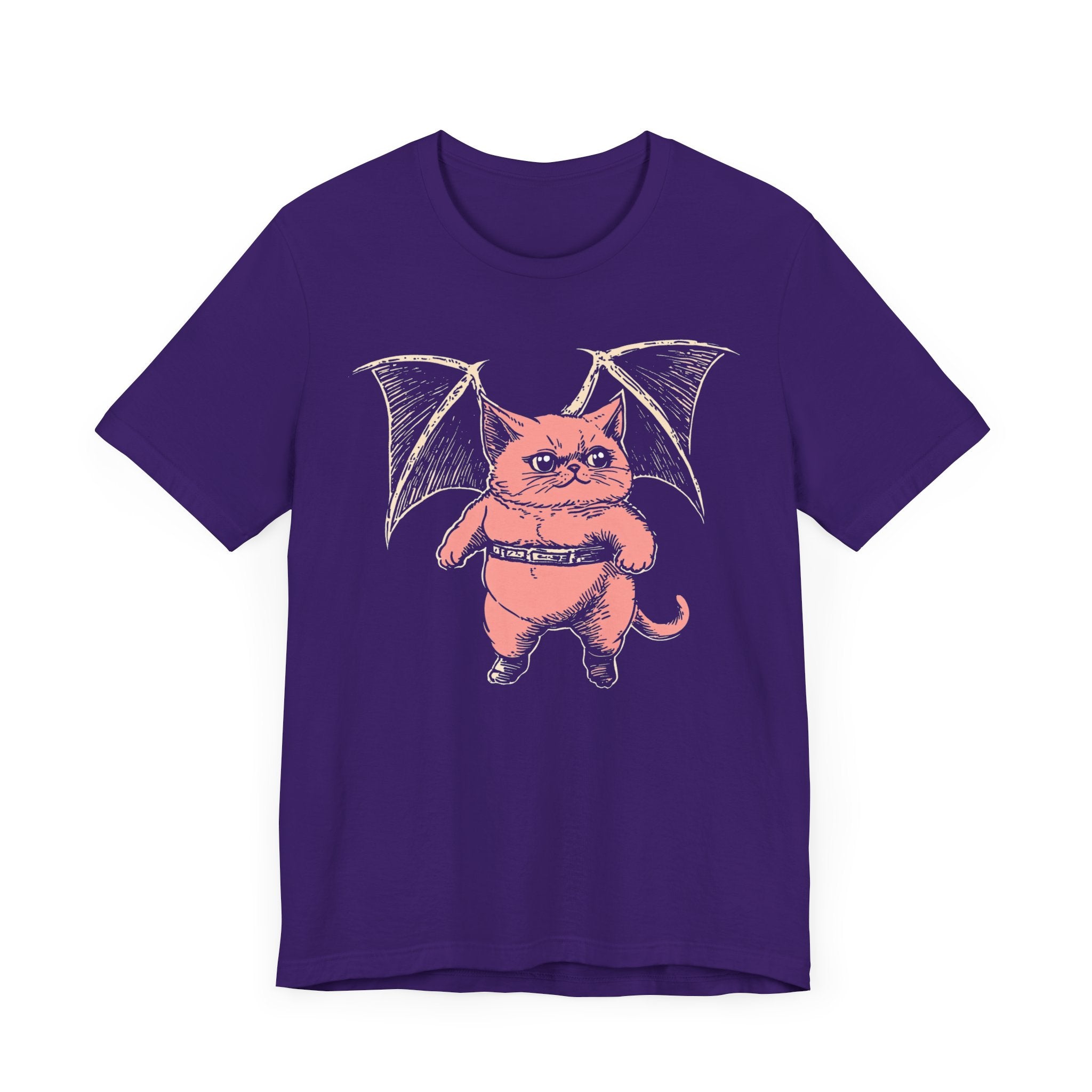 Bat-Winged Cat Graphic Tee