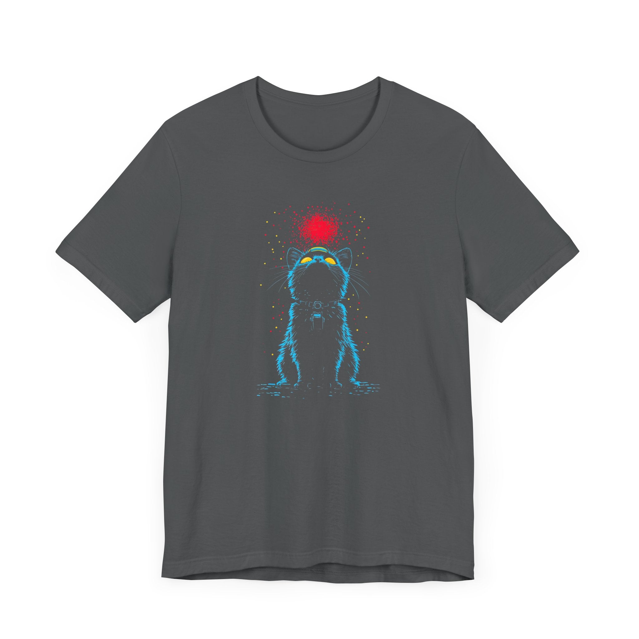 Mystic Cat Glow T-Shirt