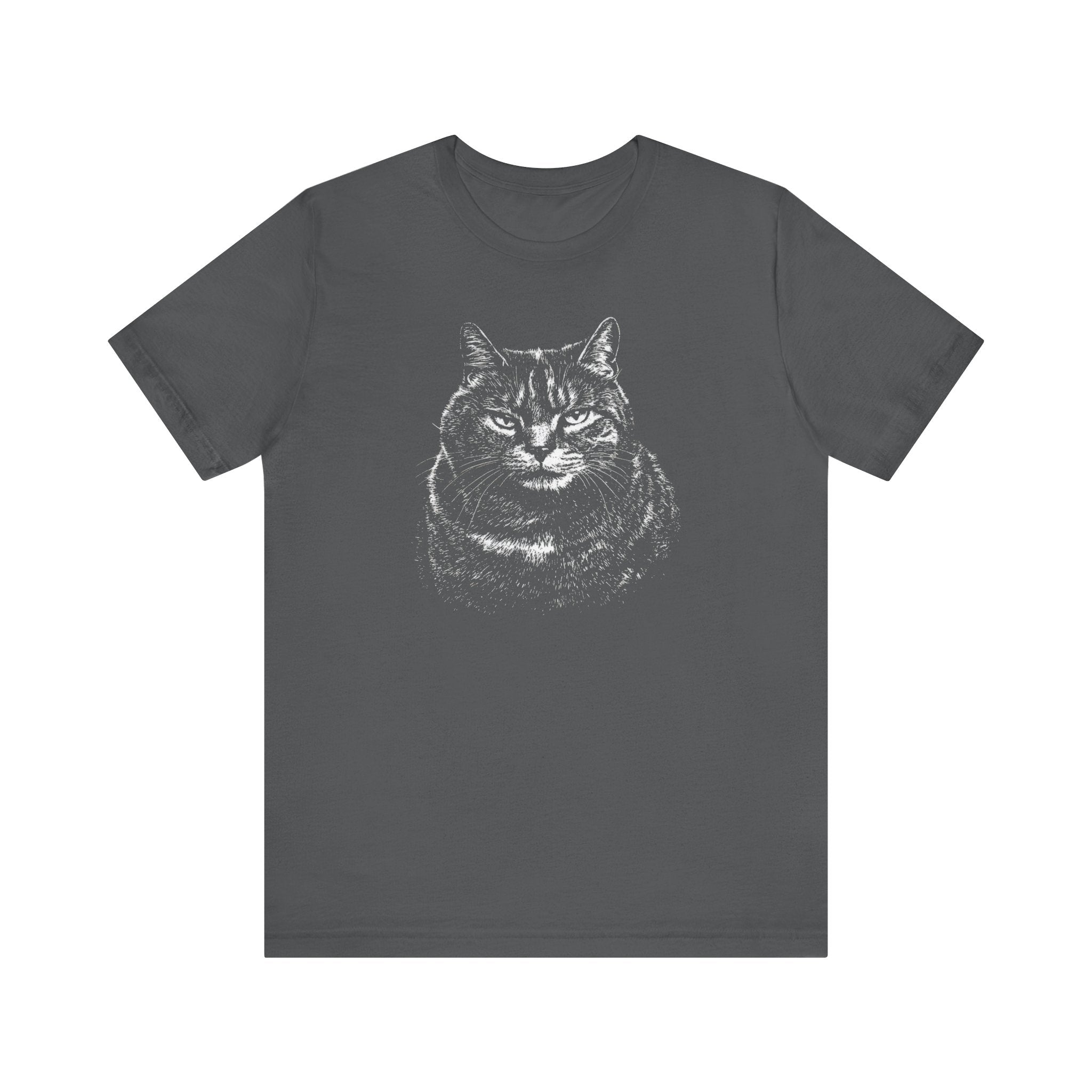 Grumpy Cat Face T-Shirt – Hilarious Cat Lover Tee