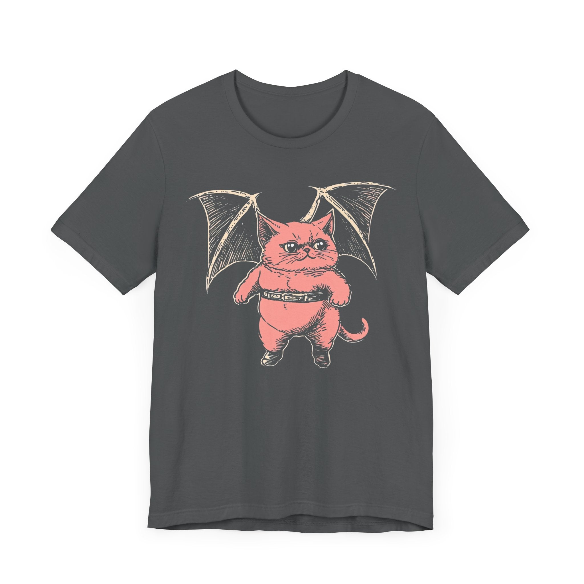 Bat-Winged Cat Graphic Tee