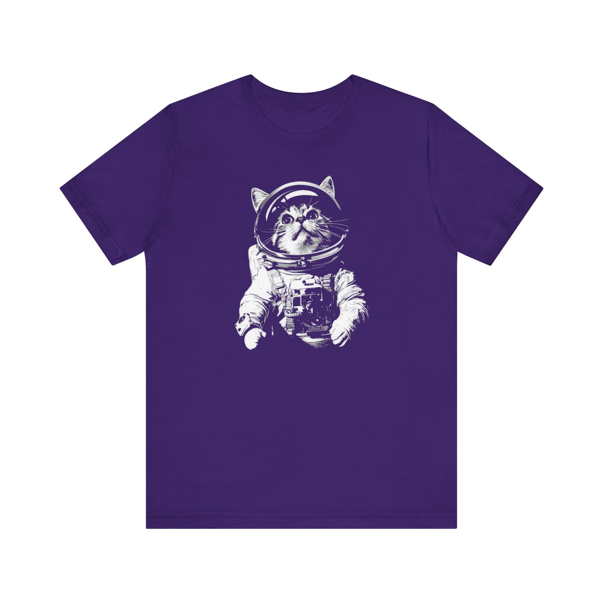 Space Cat Astronaut T-Shirt