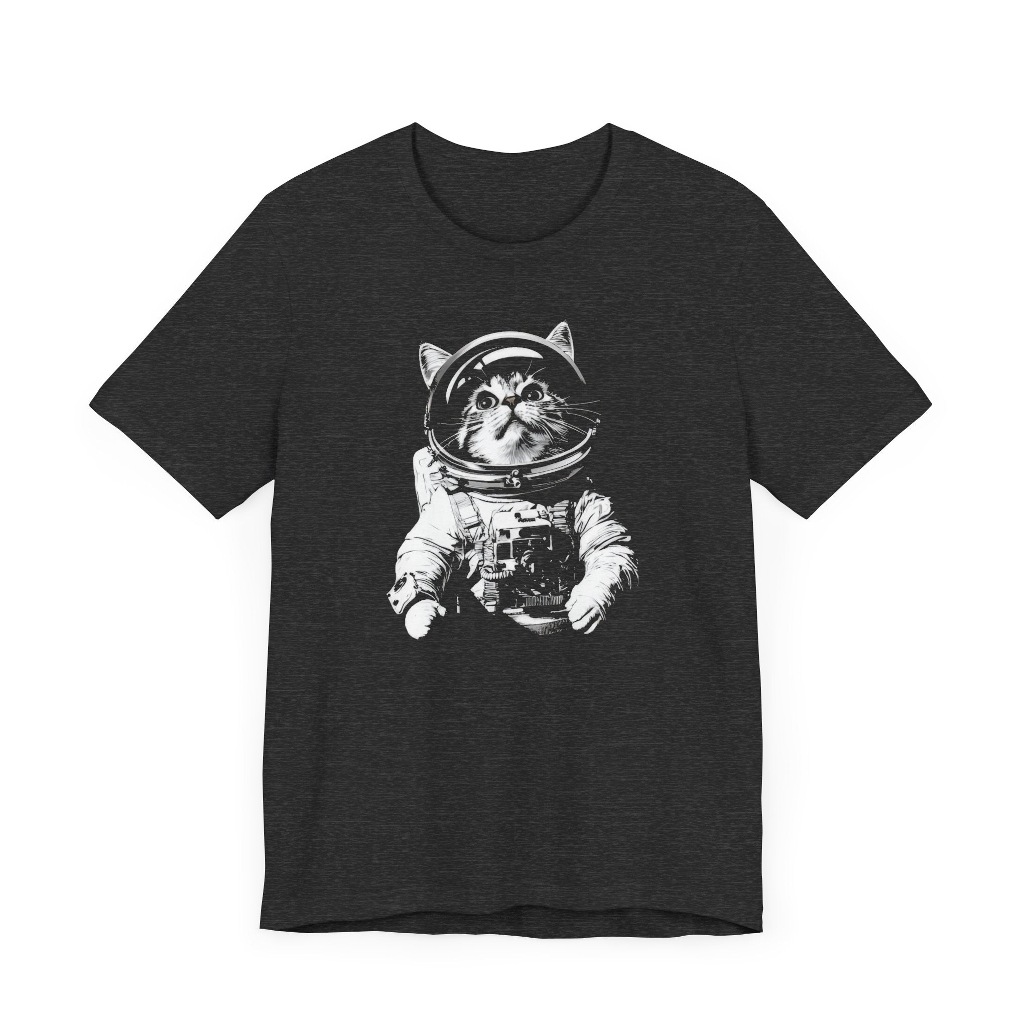 Space Cat Astronaut T-Shirt