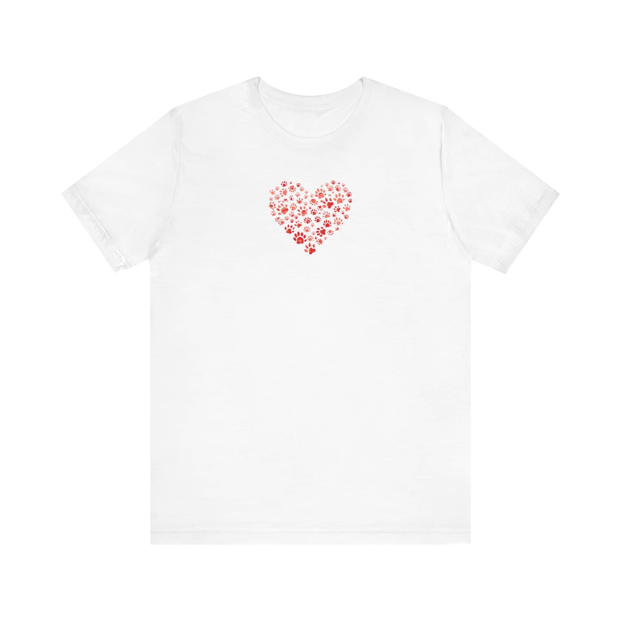 Heart Paw Print T-Shirt