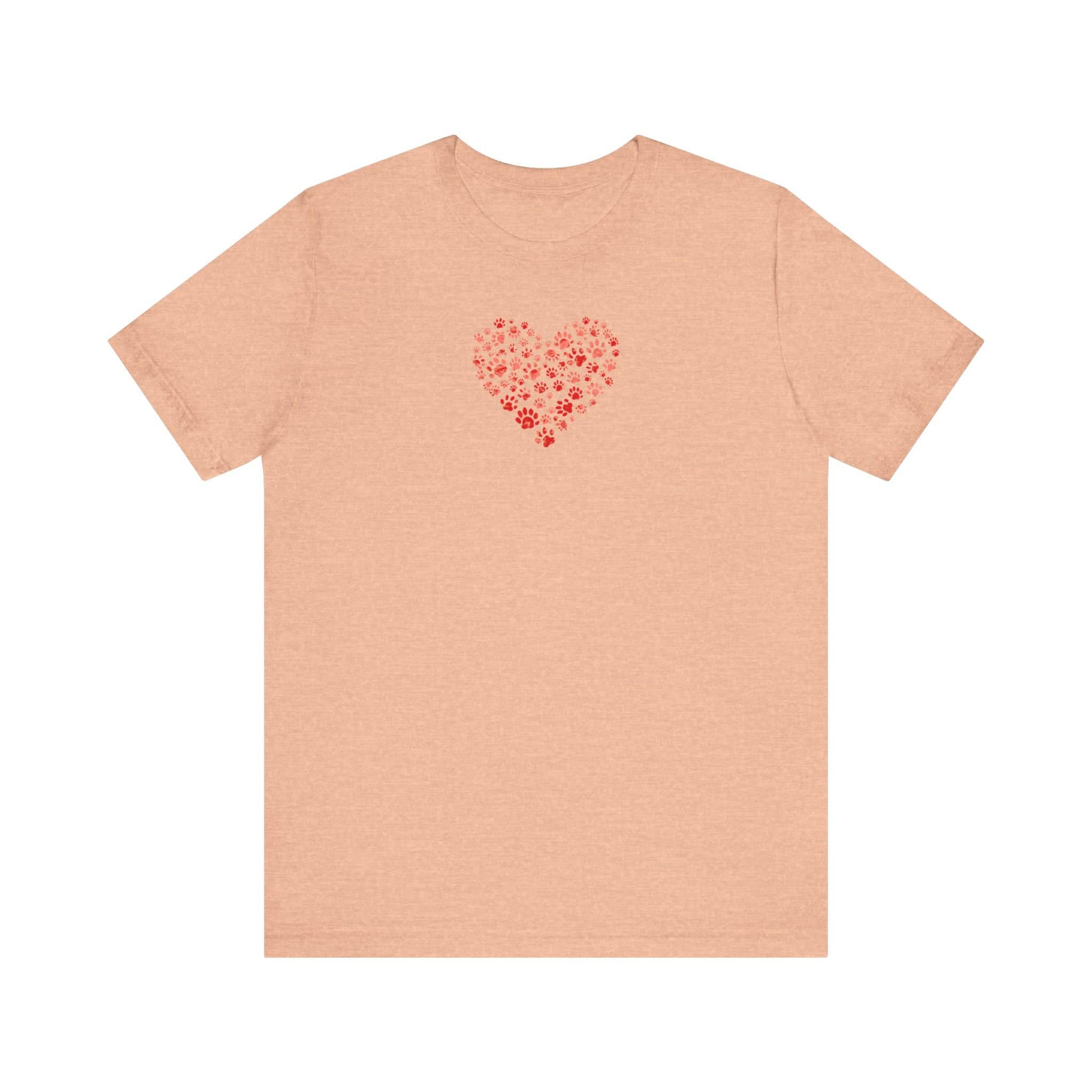 Heart Paw Print T-Shirt