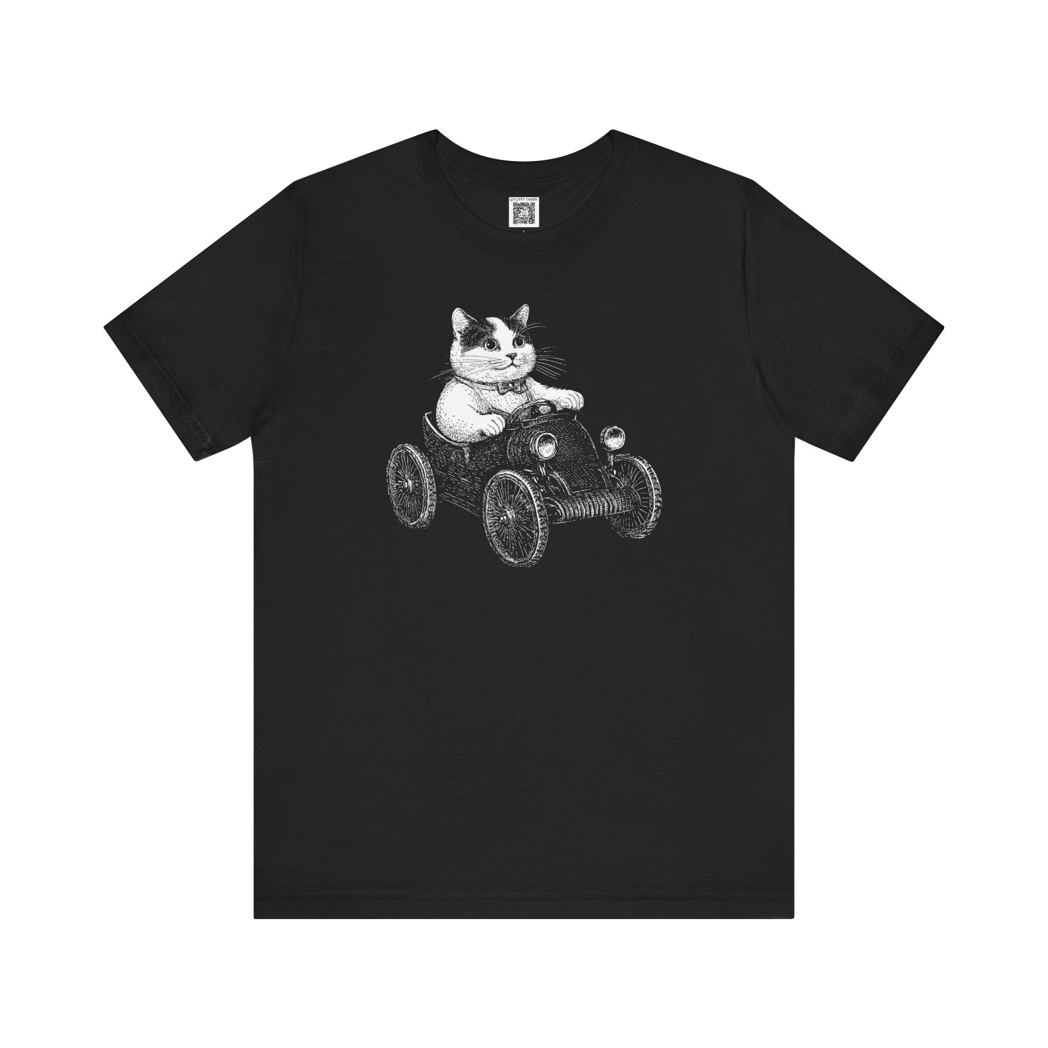 Cat in a Car T-Shirt