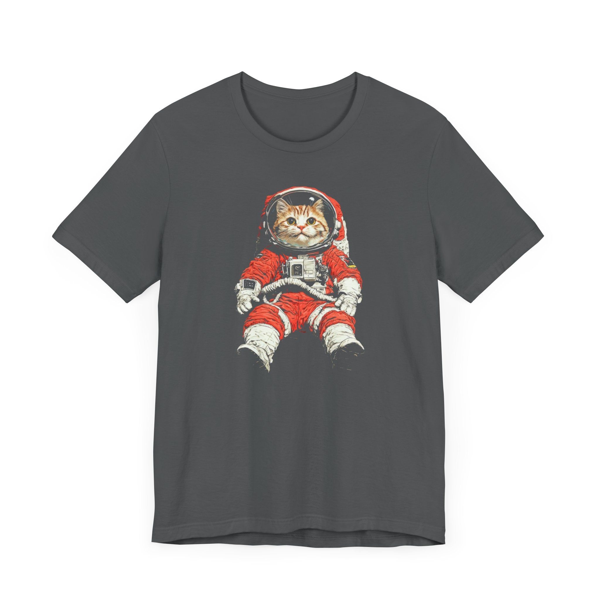 Floating Space Cat Graphic Tee