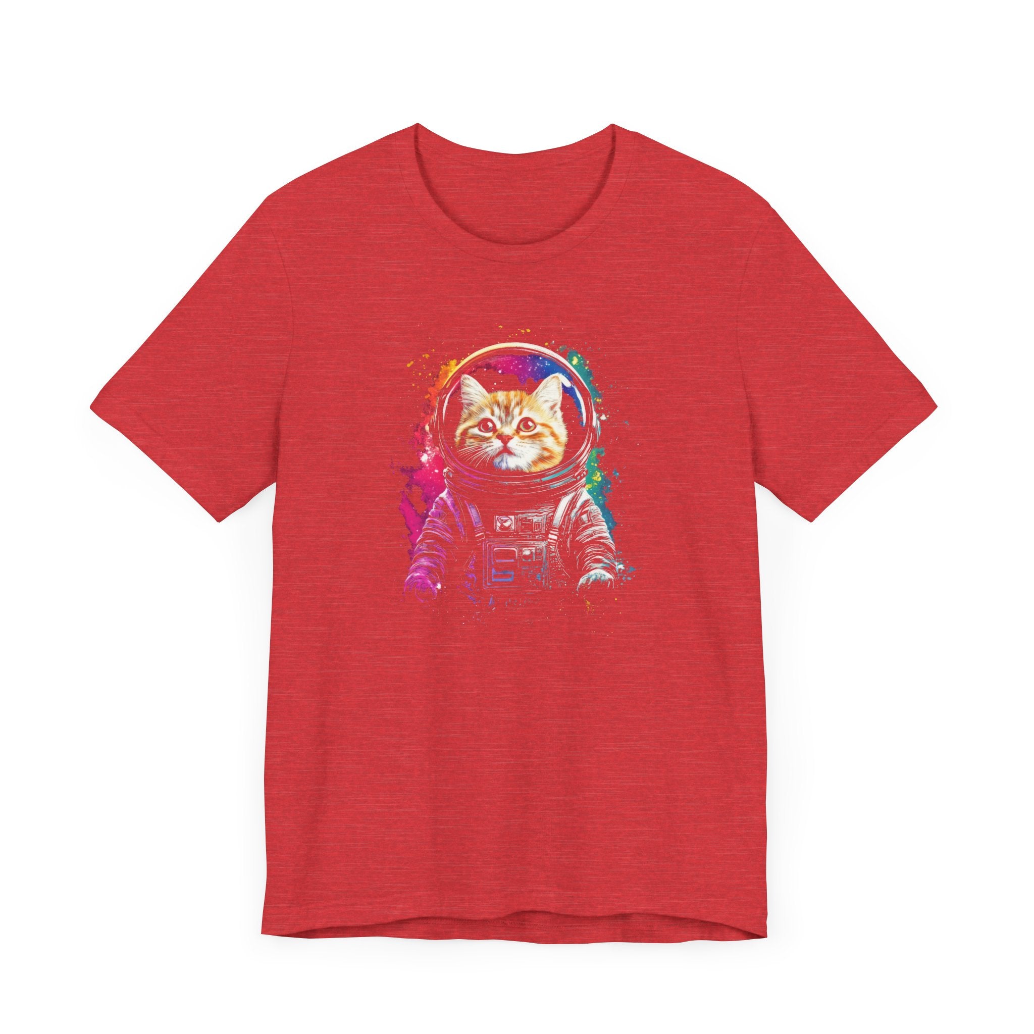 Space Cat Astronaut T-Shirt
