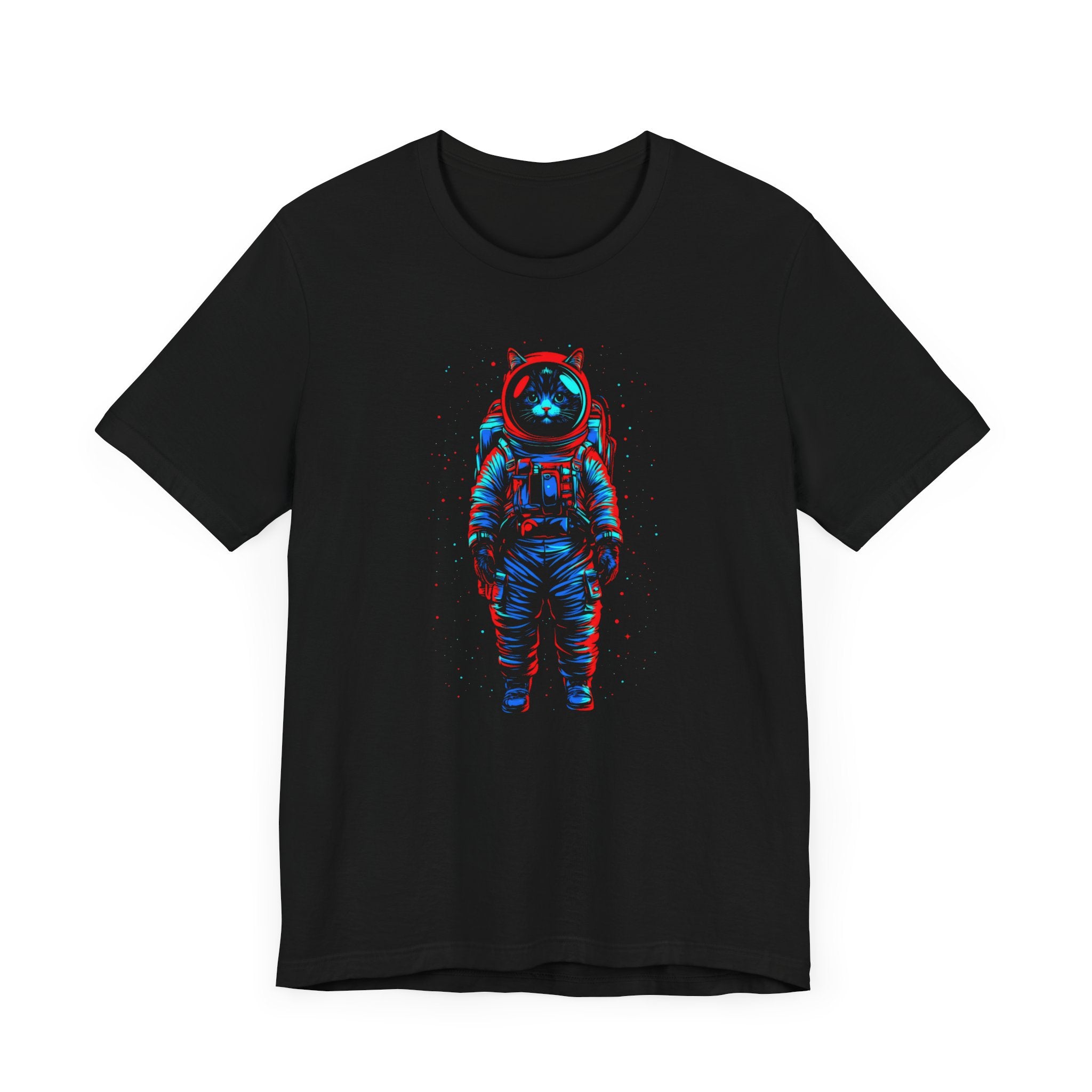 Glitch Astronaut Cat T-Shirt