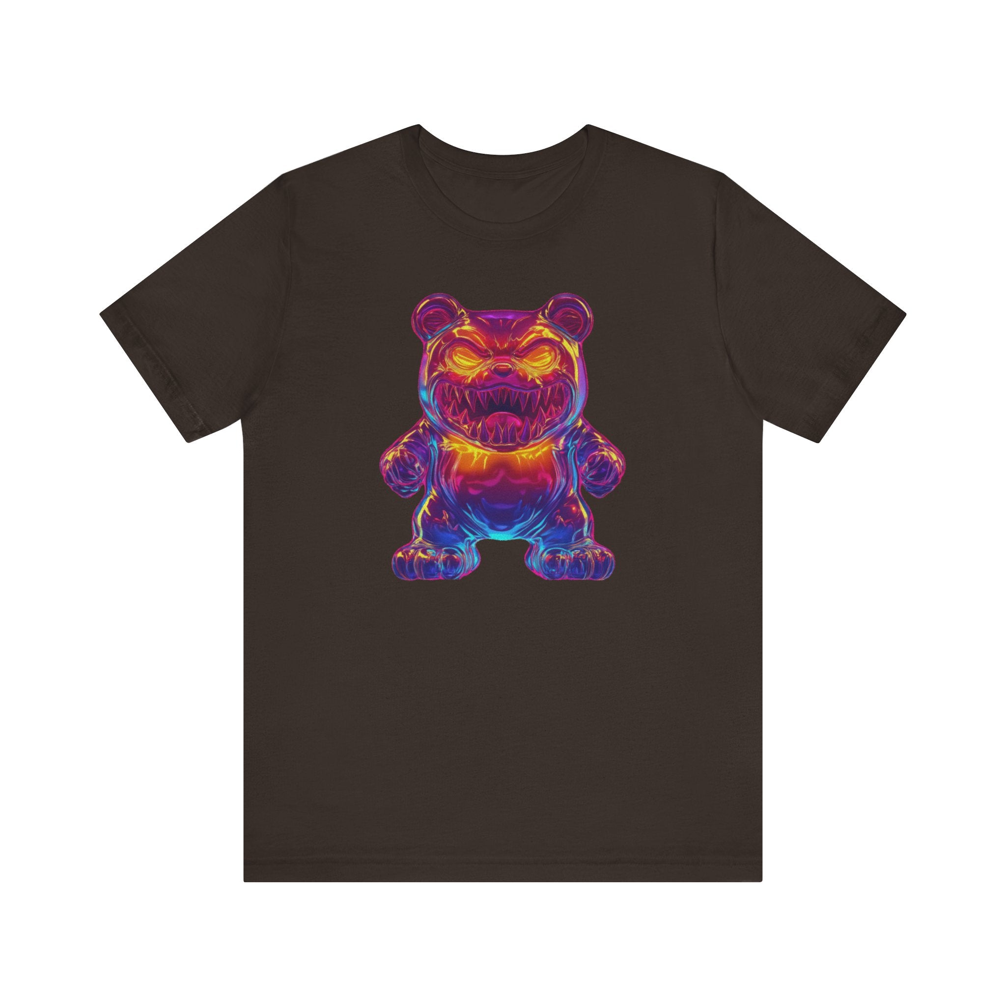 Neon Monster Bear T-Shirt Bold and Playful Design