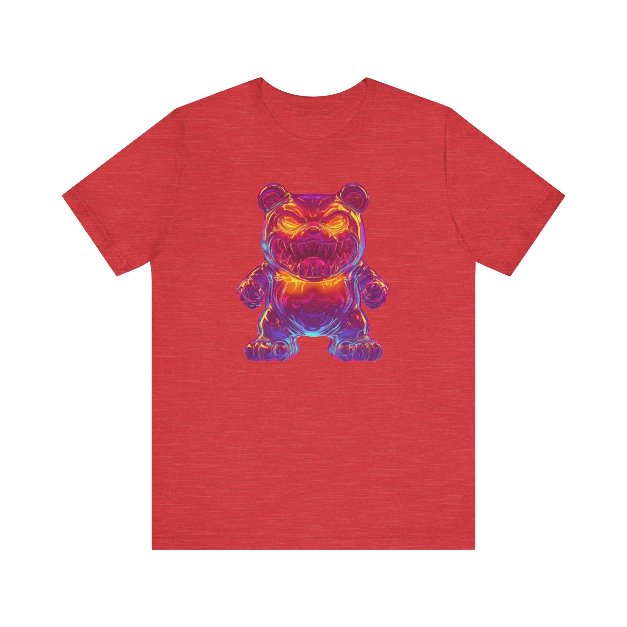 Neon Monster Bear T-Shirt Bold and Playful Design
