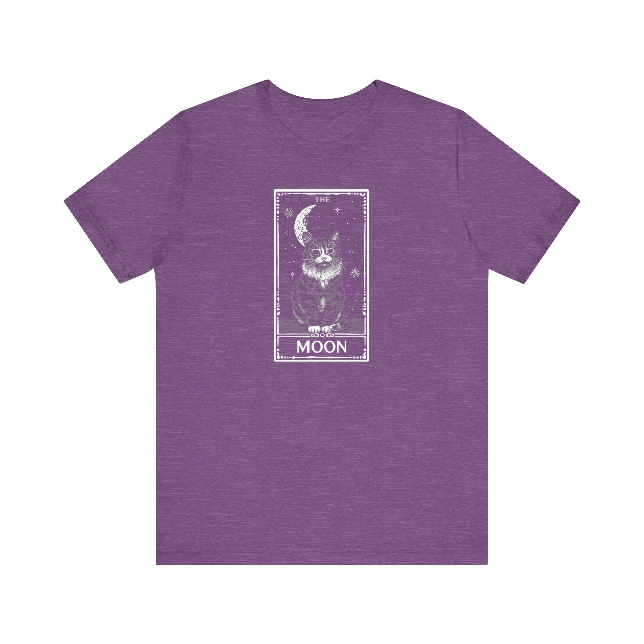 The Moon Tarot Cat T-Shirt