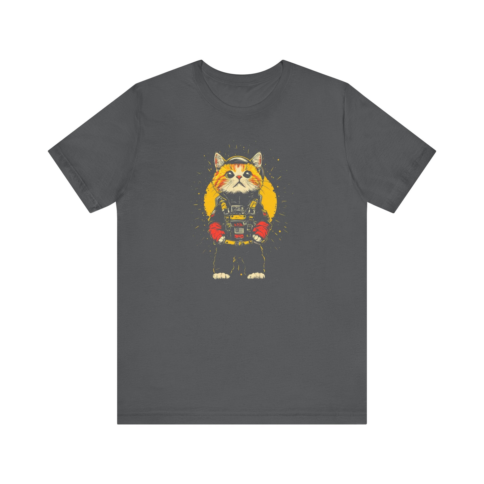 Space Cat Astronaut Graphic Tee