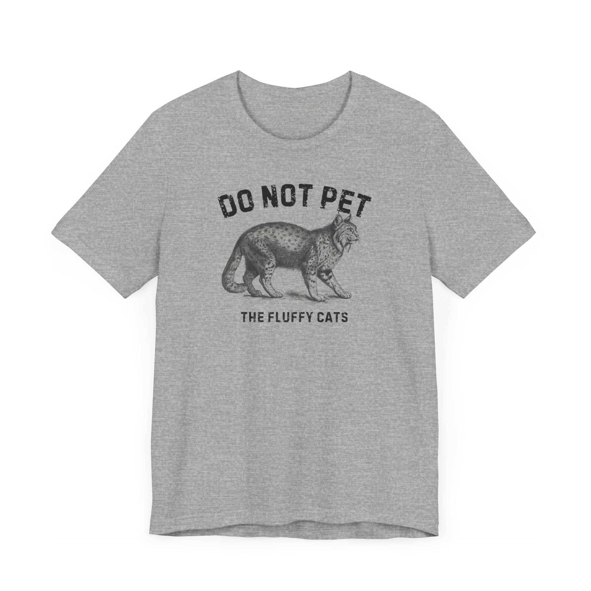 Do Not Pet The Fluffy Cats Shirt Funny Animal Lover Tee