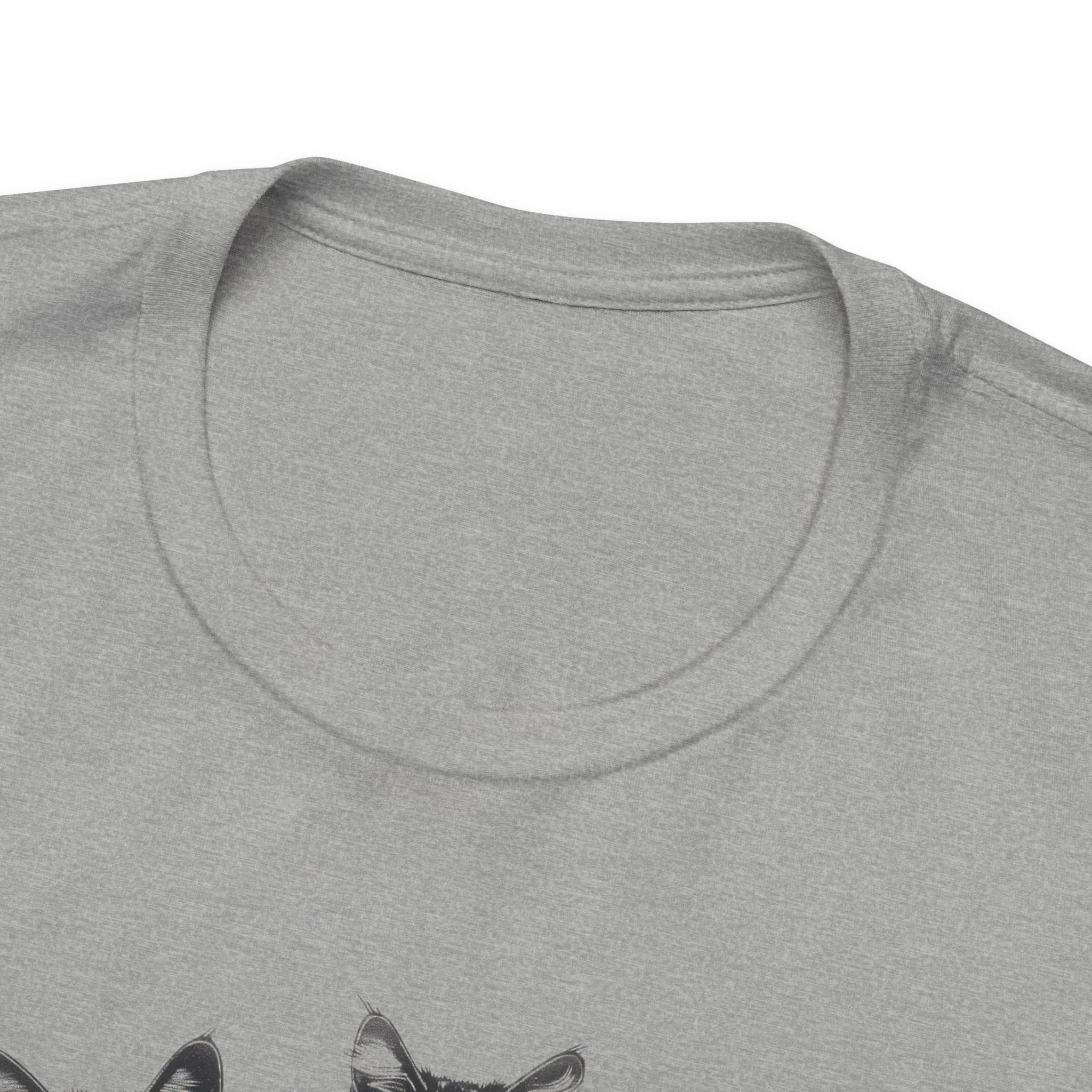Cat Gang Shirt Funny Cat Lover Unisex Jersey Short Sleeve Tee