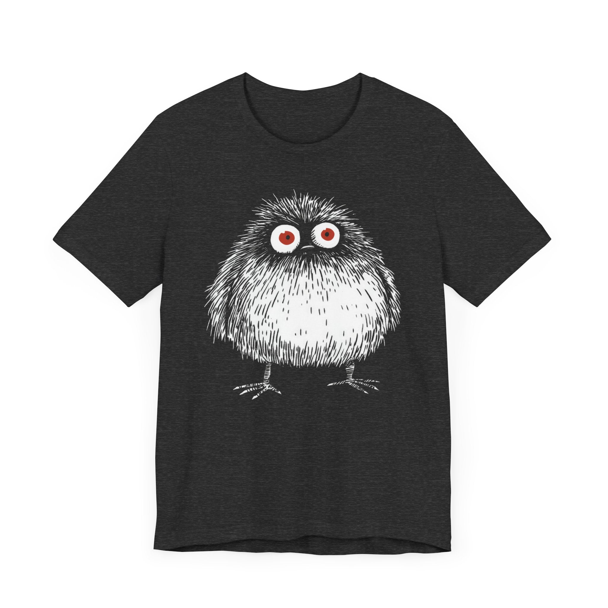 Wide-Eyed Fluffy Creature Graphic Tee