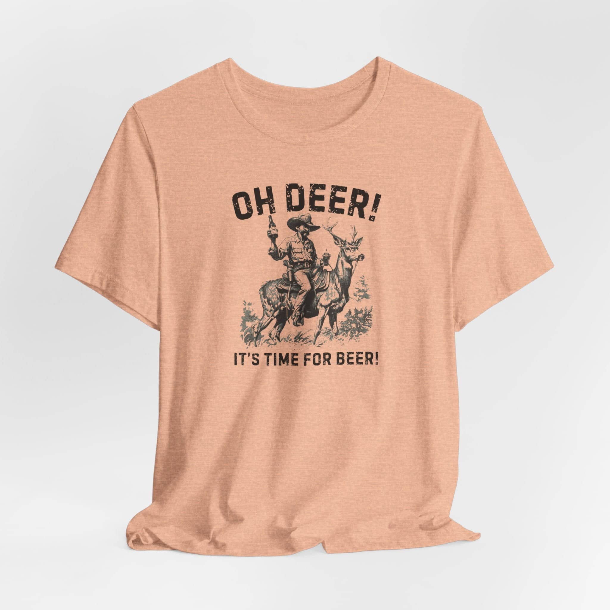 Oh Deer Its Time For Beer Shirt Funny Drinking Tee