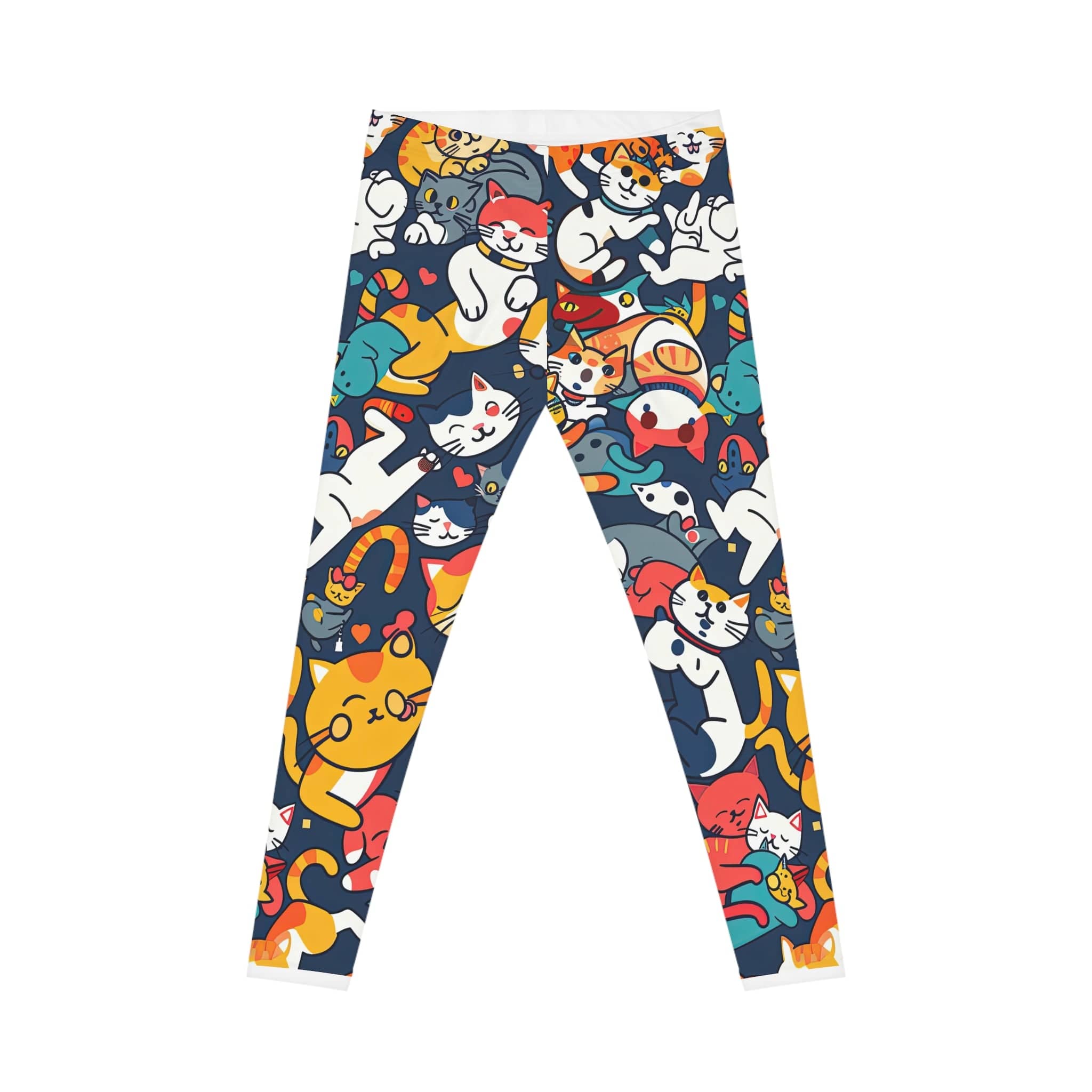 Assorted Cats Women's Casual Leggings (AOP)