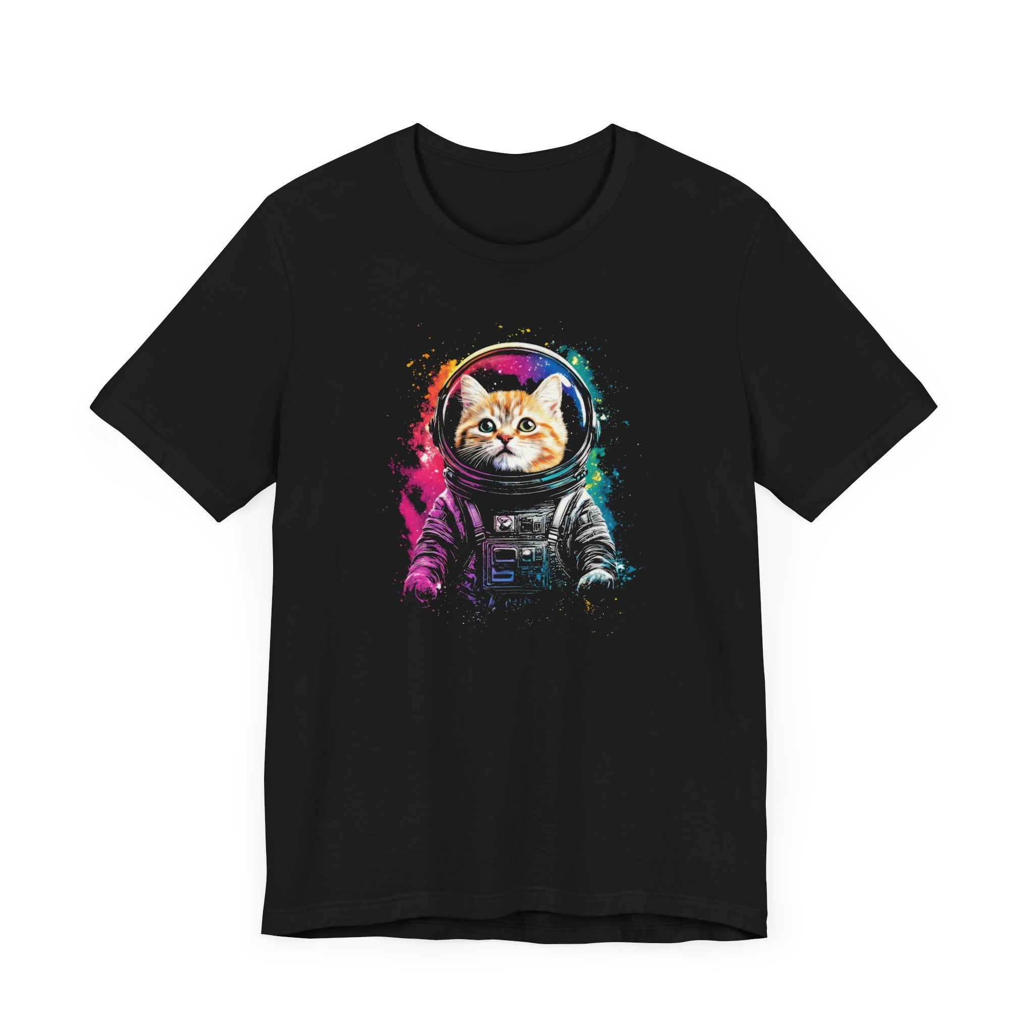 Space Cat Astronaut T-Shirt