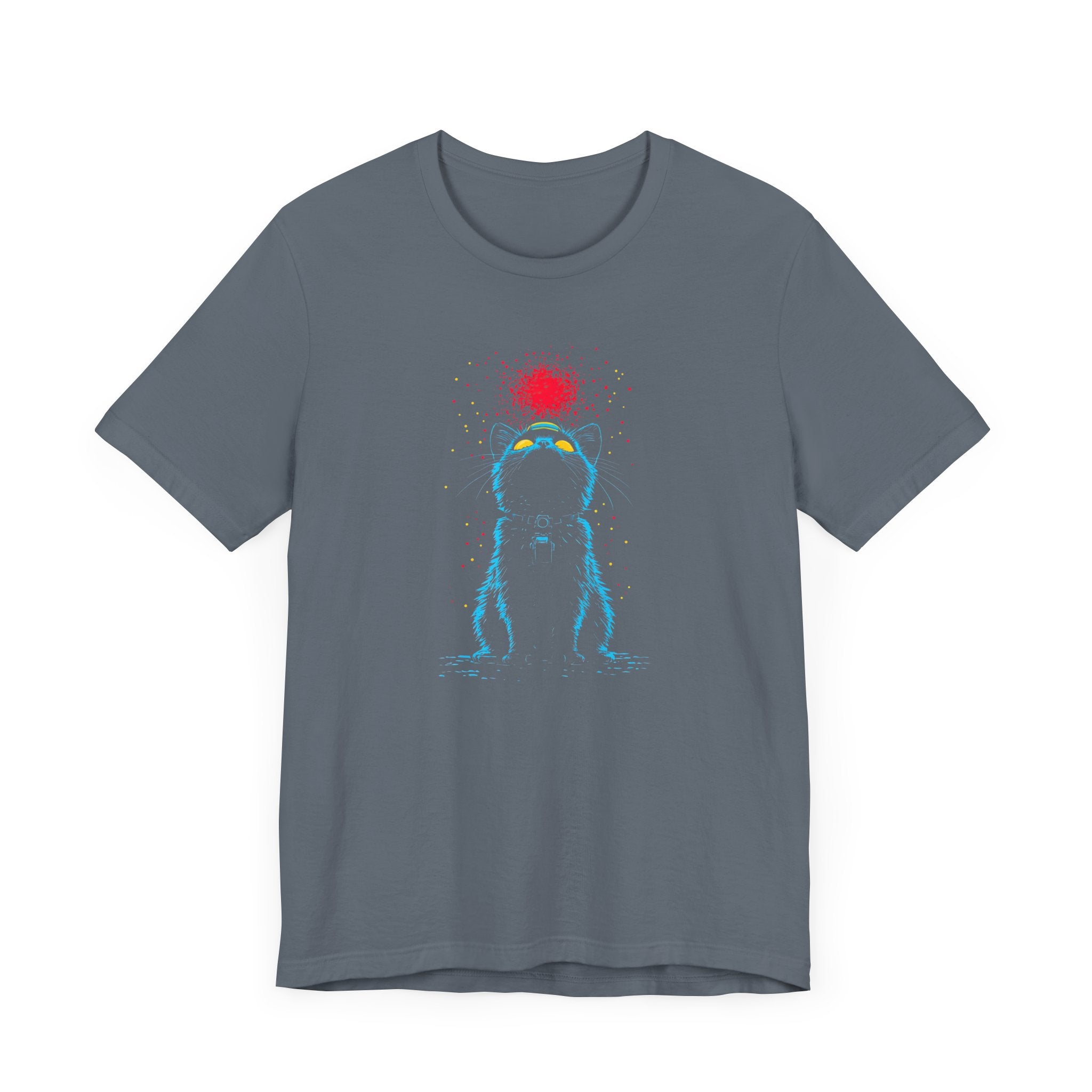 Mystic Cat Glow T-Shirt