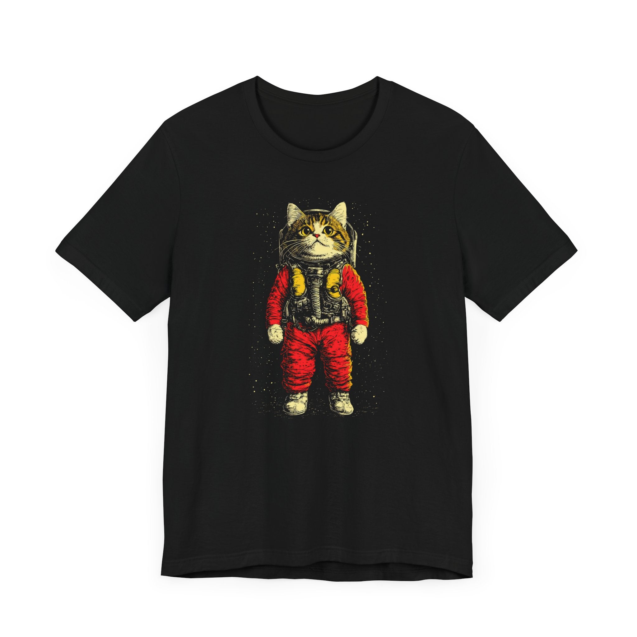 Retro Spacesuit Cat T-Shirt