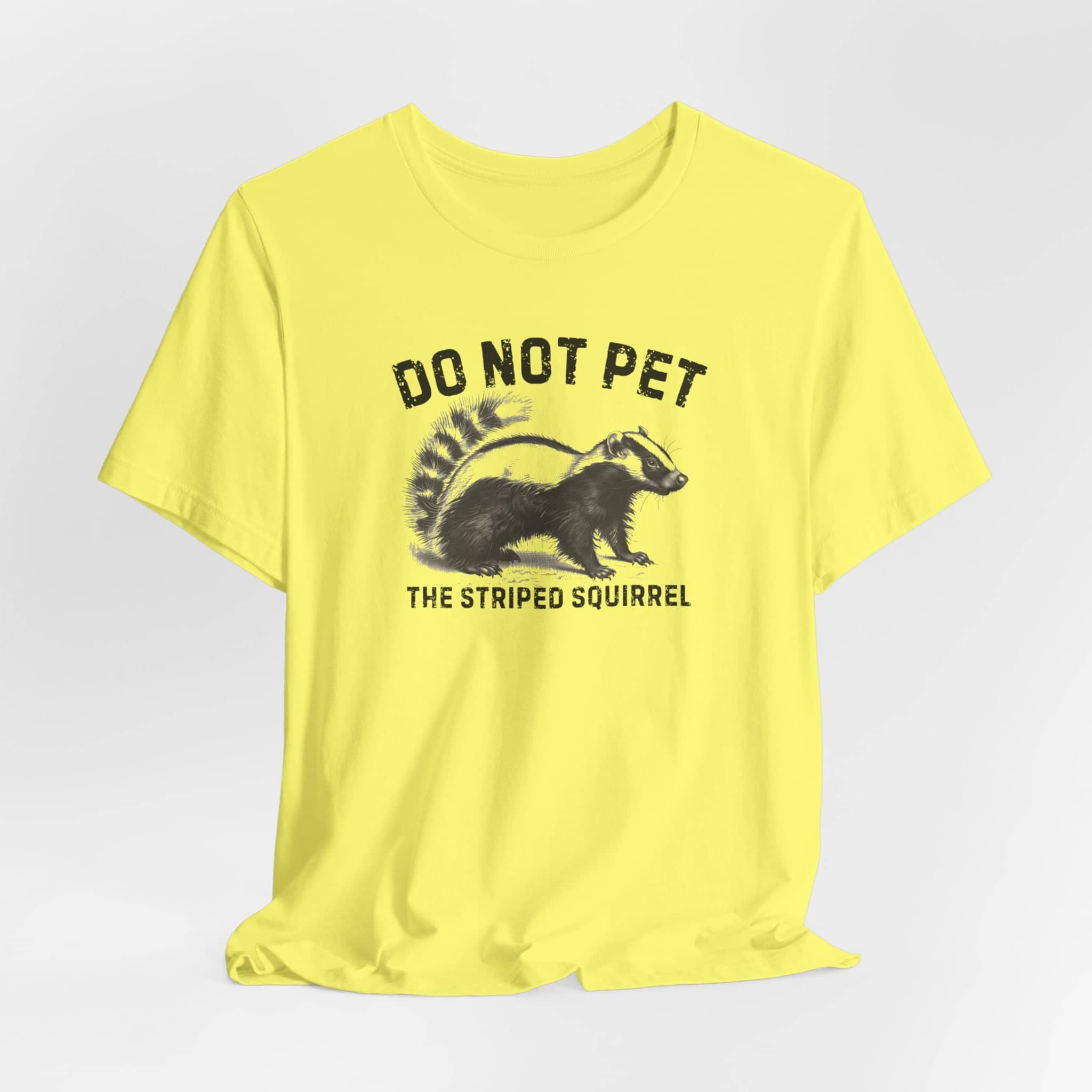 Do Not Pet The Striped Squirrel Shirt Funny Animal Lover Tee