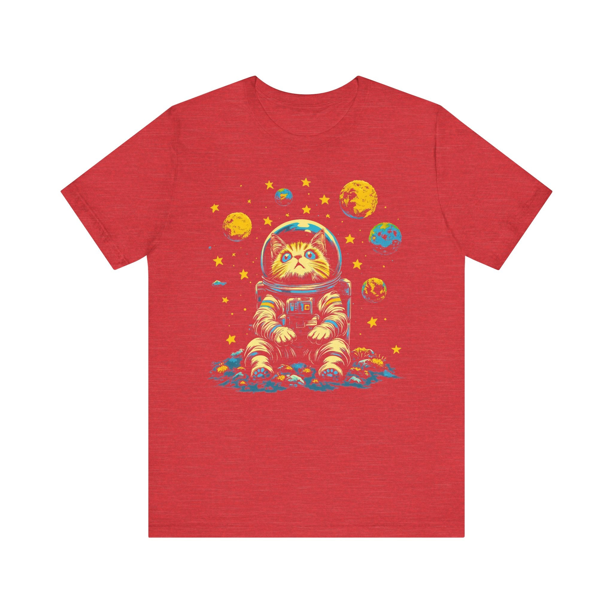 Cosmic Cat Astronaut T-Shirt